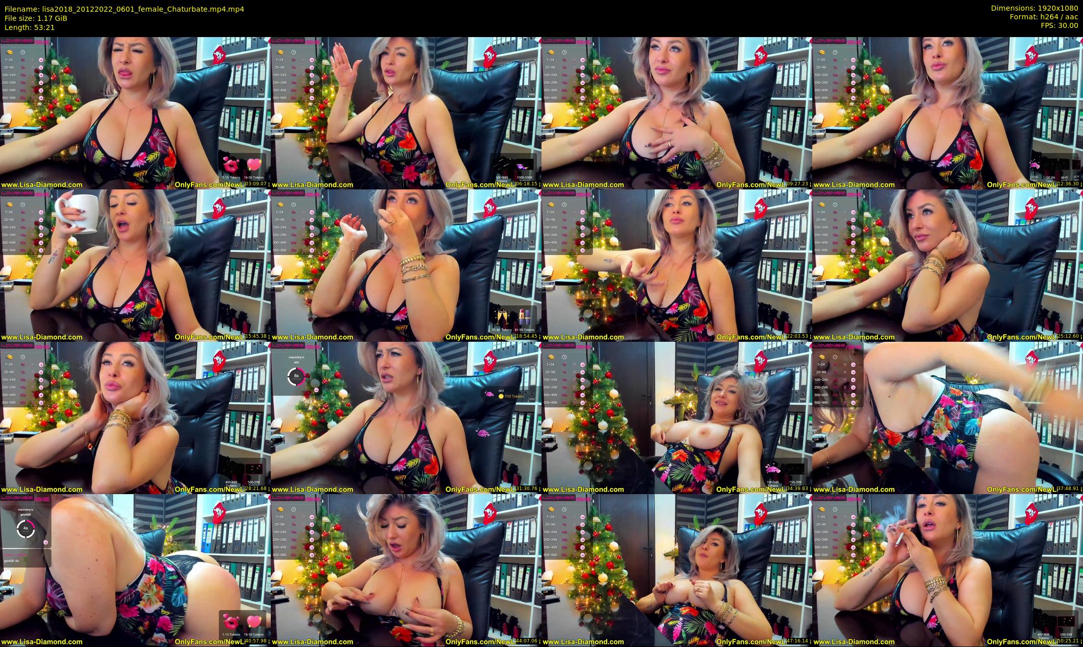 lisa2018 — 54 minute Chaturbate female cam show recording, 1080p, Dec 20, 2022