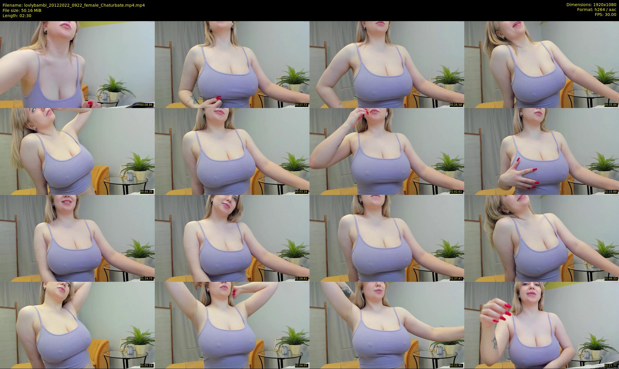 lovlybambi — 3 minute Chaturbate female cam show recording, 1080p, Dec 20, 2022