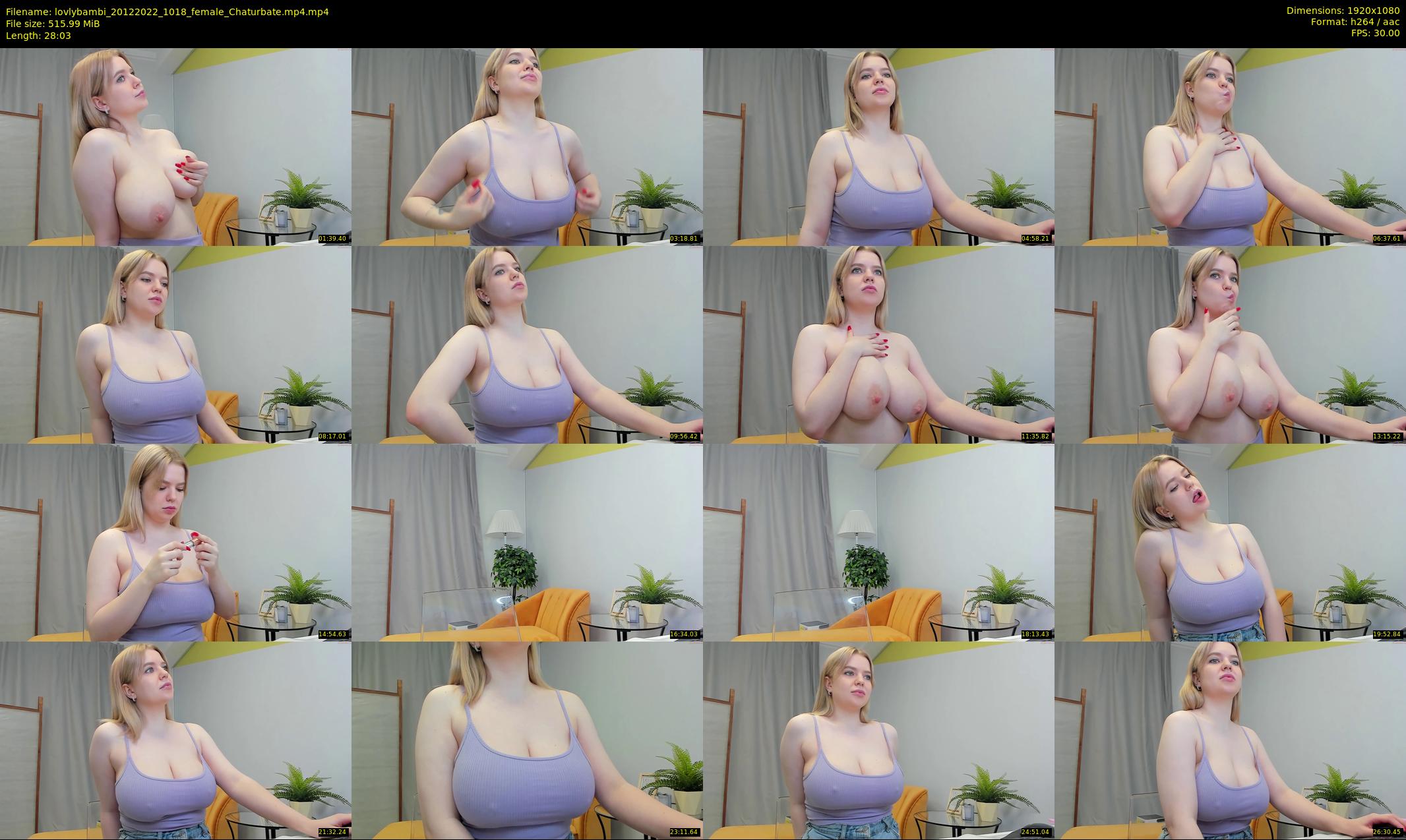 lovlybambi — 29 minute Chaturbate female cam show recording, 1080p, Dec 20, 2022