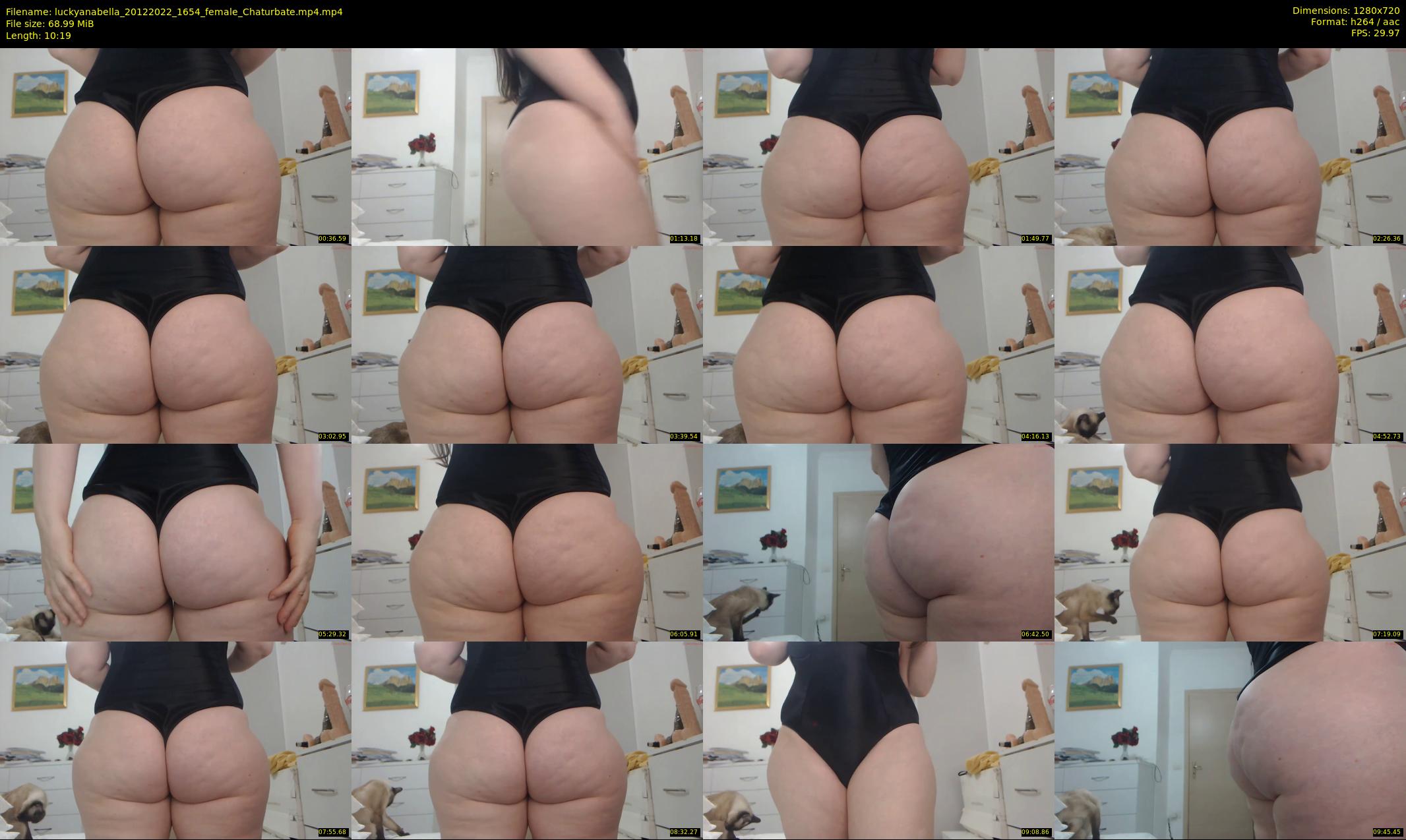 luckyanabella — 11 minute Chaturbate female cam show recording, 720p, Dec 20, 2022