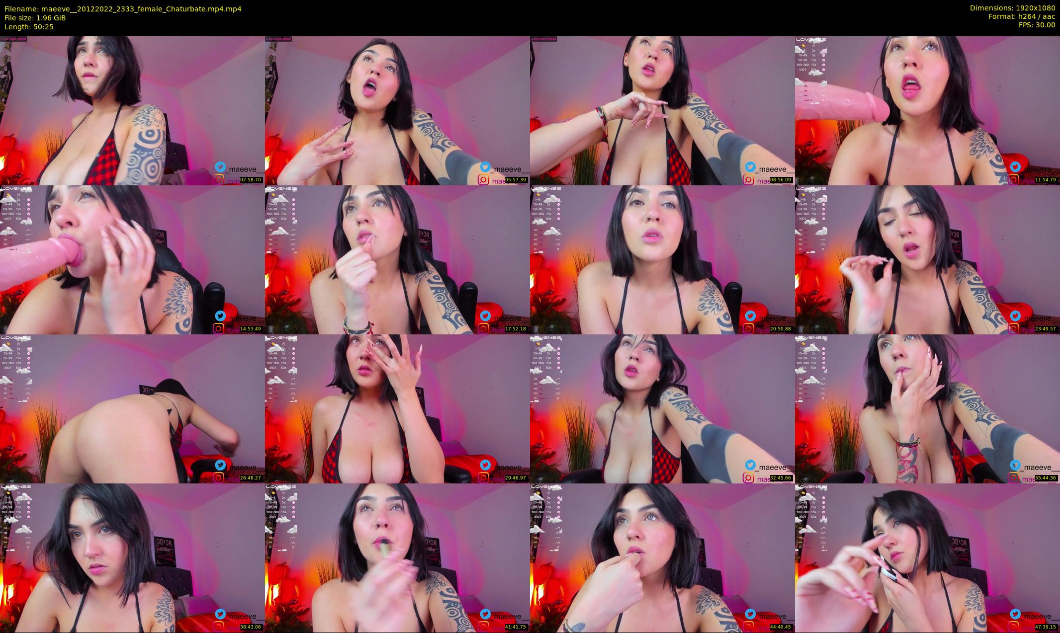 maeeve_ — 51 minute Chaturbate female cam show recording, 1080p, Dec 20, 2022