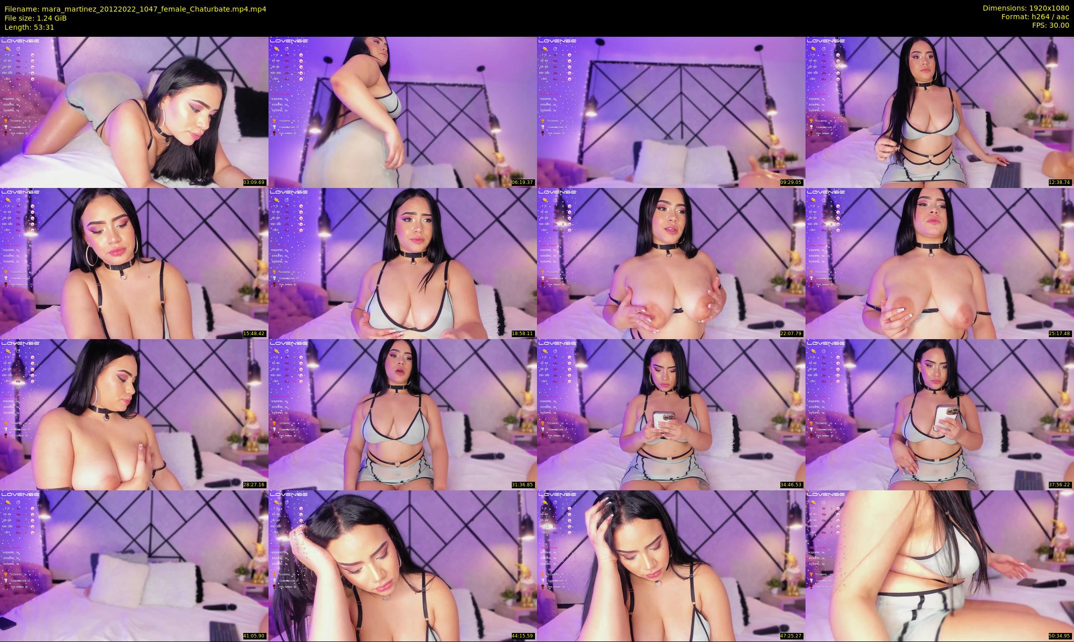 mara_martinez — 54 minute Chaturbate female cam show recording, 1080p, Dec 20, 2022
