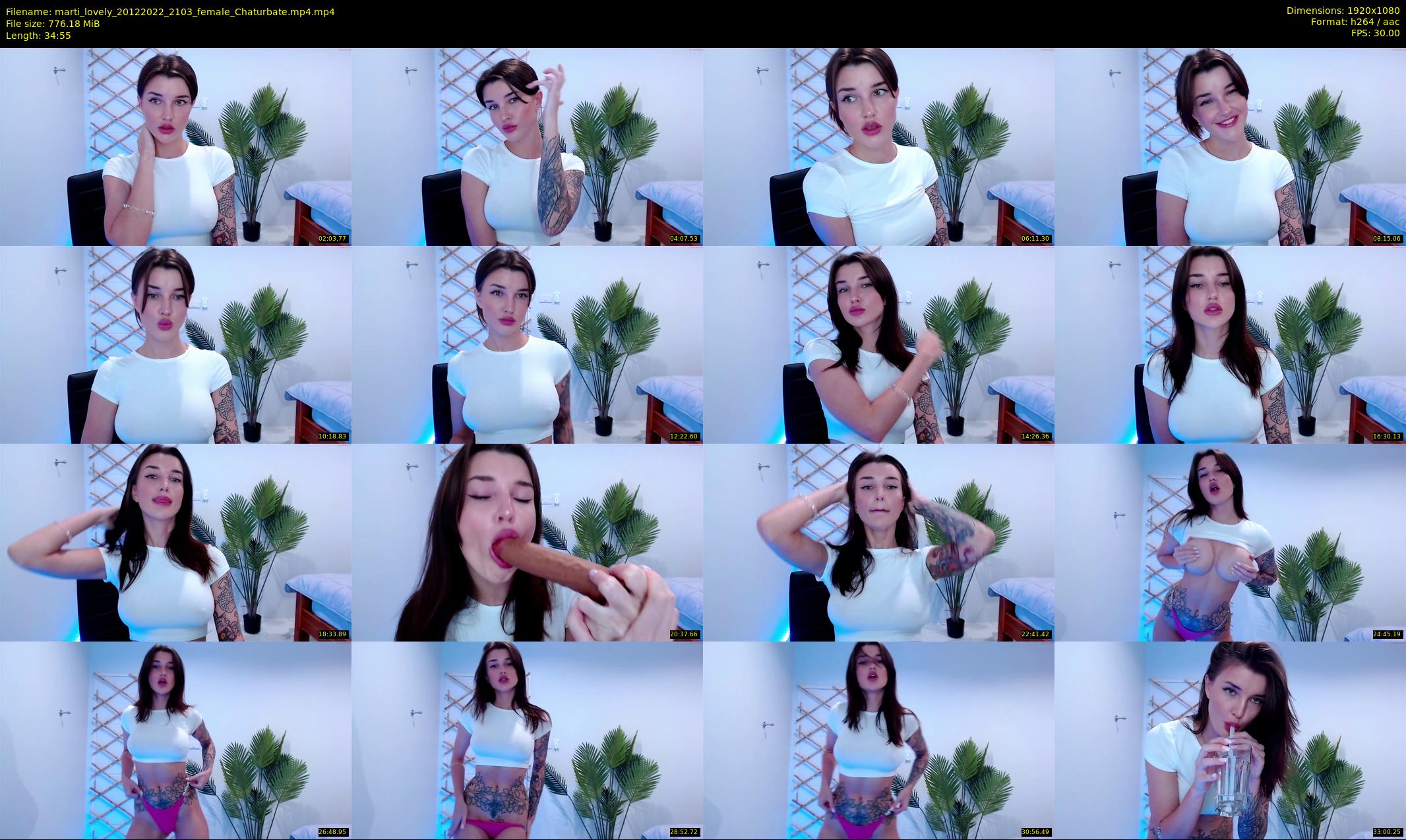 marti_lovely — 35 minute Chaturbate female cam show recording, 1080p, Dec 20, 2022