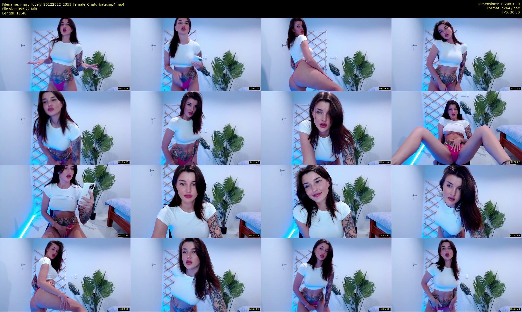 marti_lovely — 18 minute Chaturbate female cam show recording, 1080p, Dec 20, 2022
