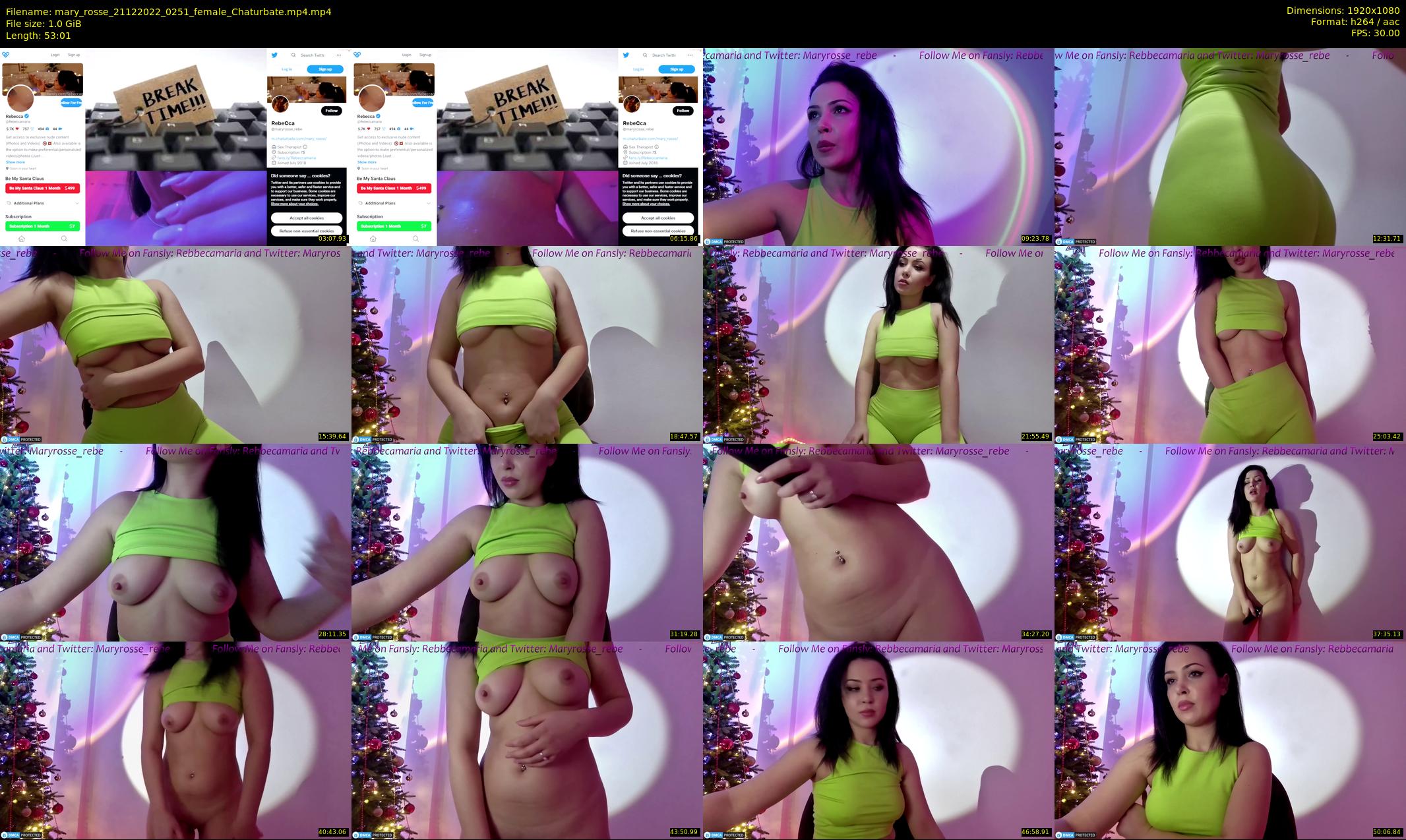 mary_rosse — 54 minute Chaturbate couple cam show recording, 1080p, Dec 21, 2022