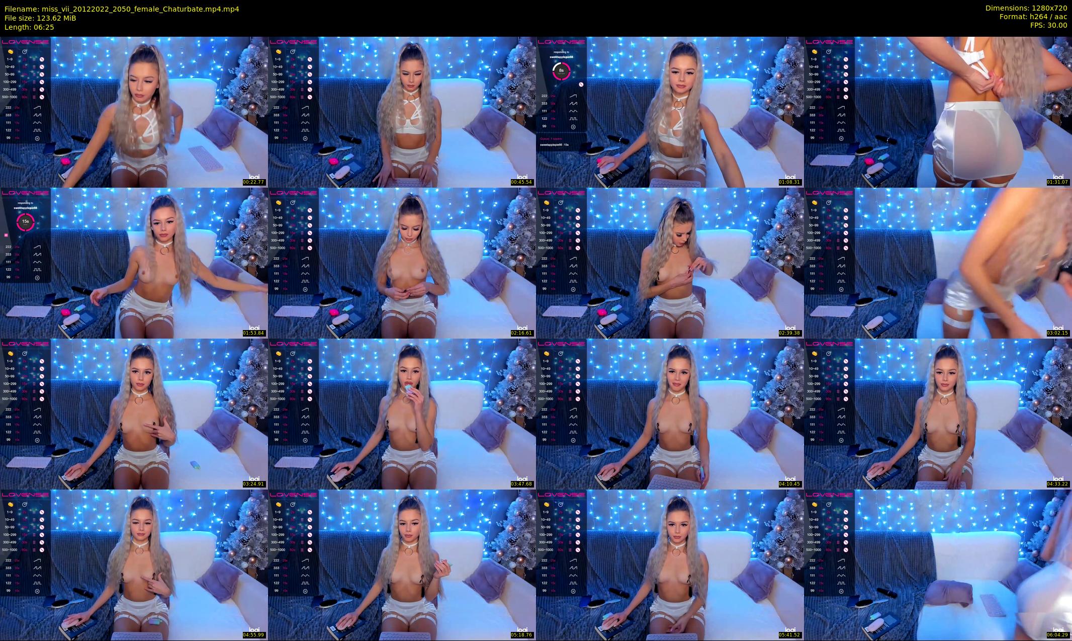 miss_vii — 7 minute Chaturbate female cam show recording, 720p, Dec 20, 2022
