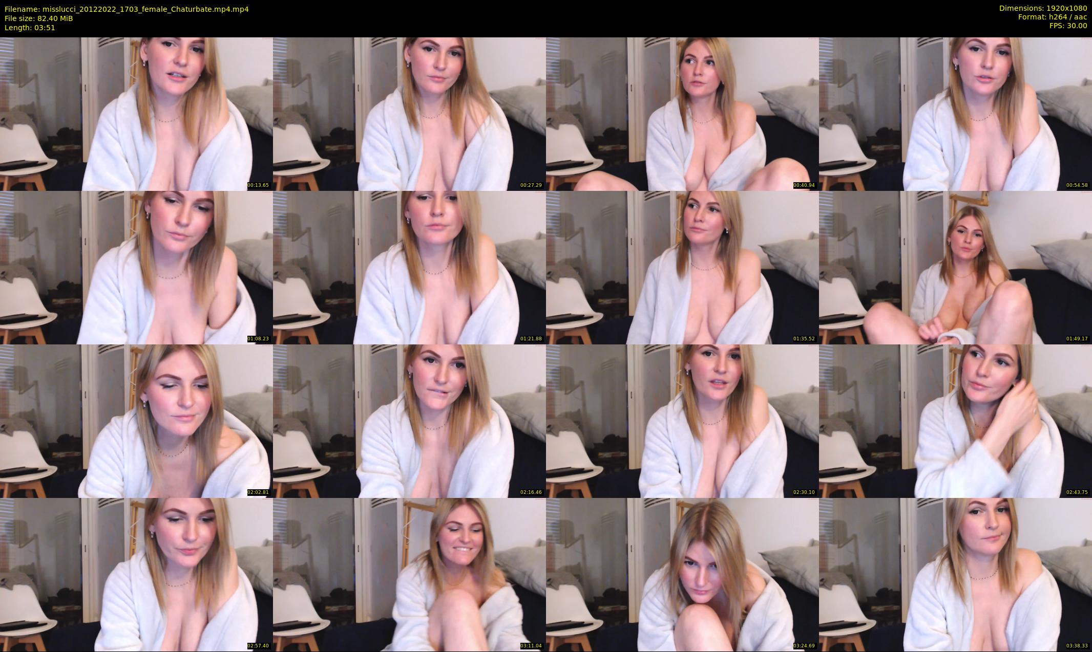 misslucci — 4 minute Chaturbate female cam show recording, 1080p, Dec 20, 2022