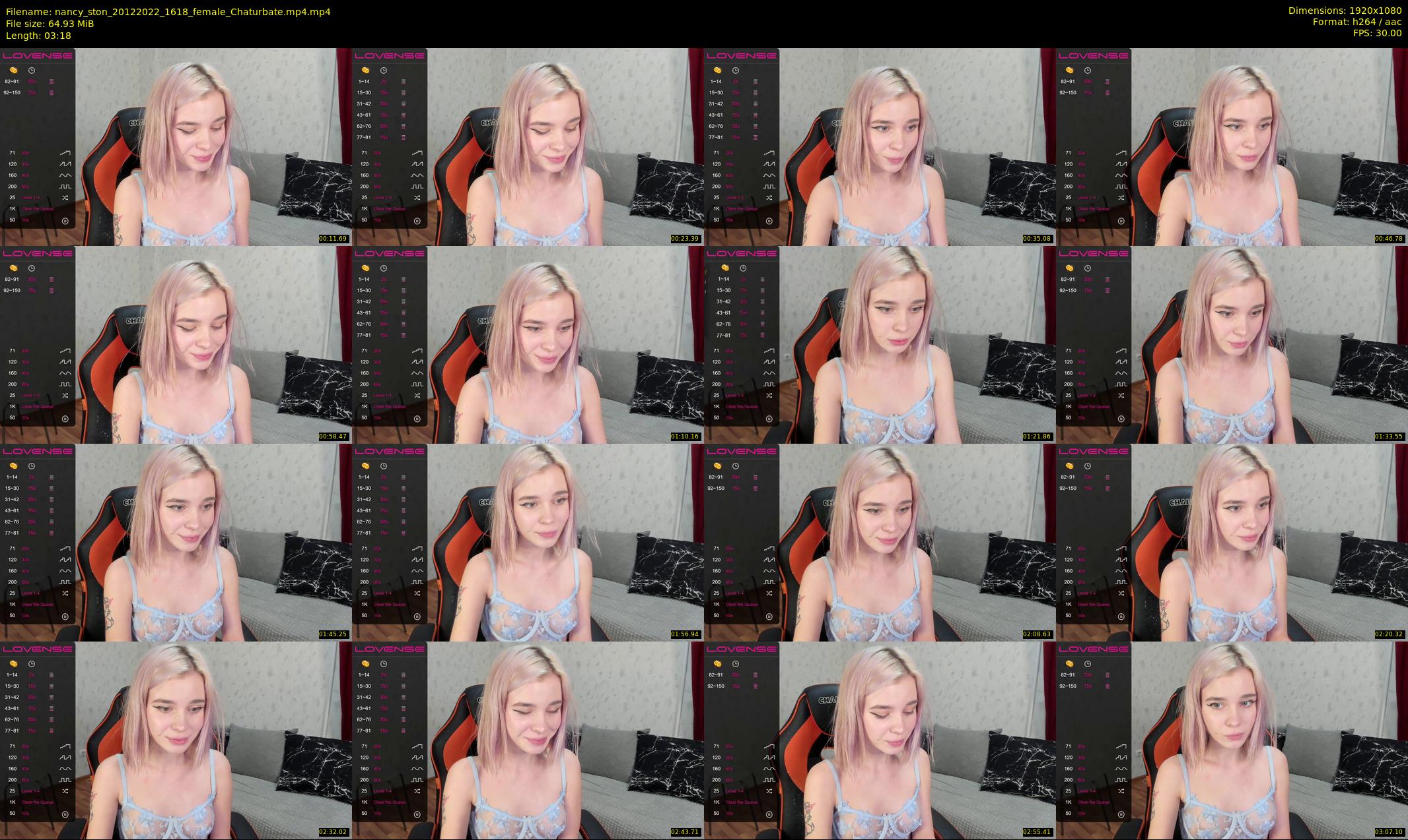 nancy_ston — 4 minute Chaturbate female cam show recording, 1080p, Dec 20, 2022