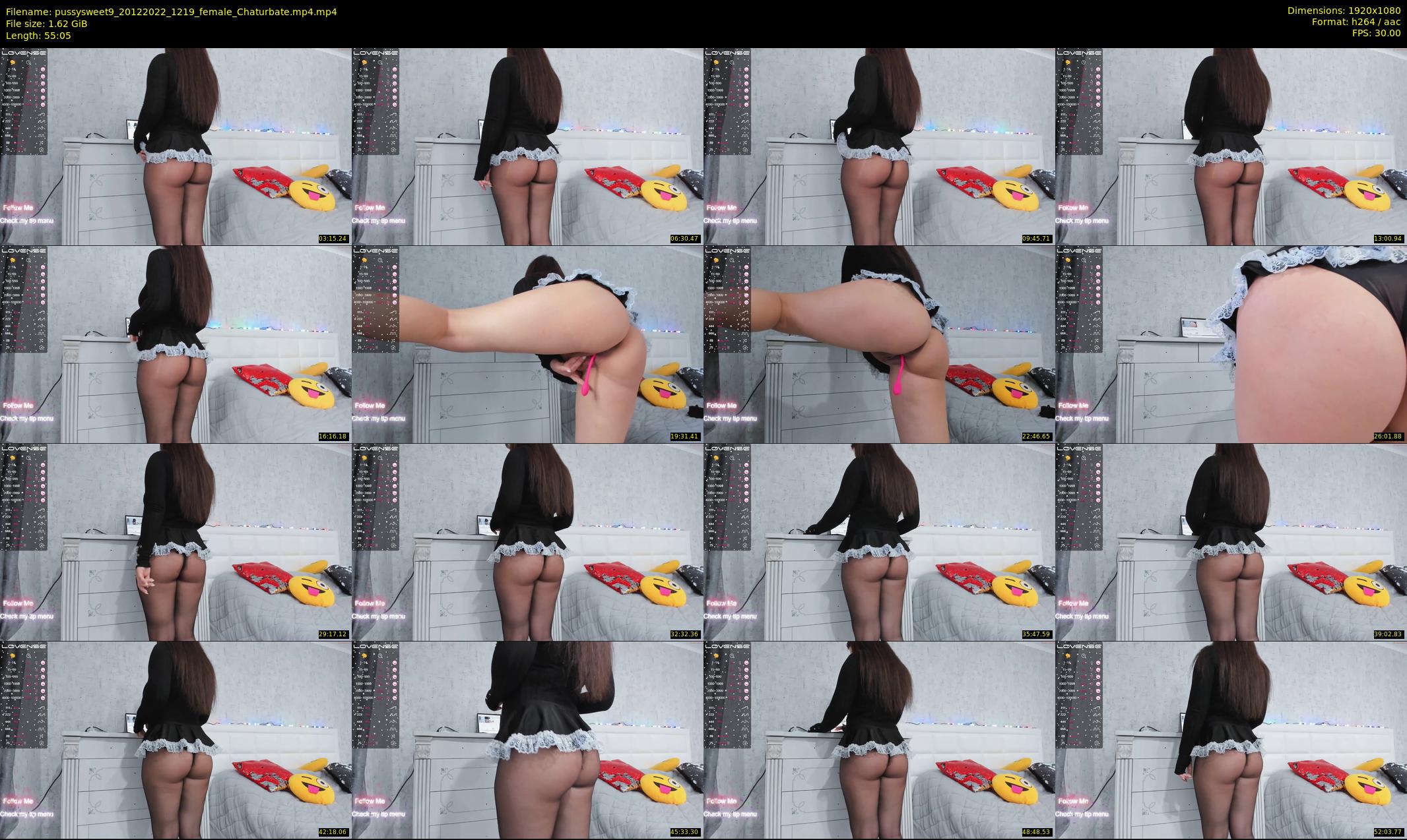 pussysweet9 — 56 minute Chaturbate female cam show recording, 1080p, Dec 20, 2022