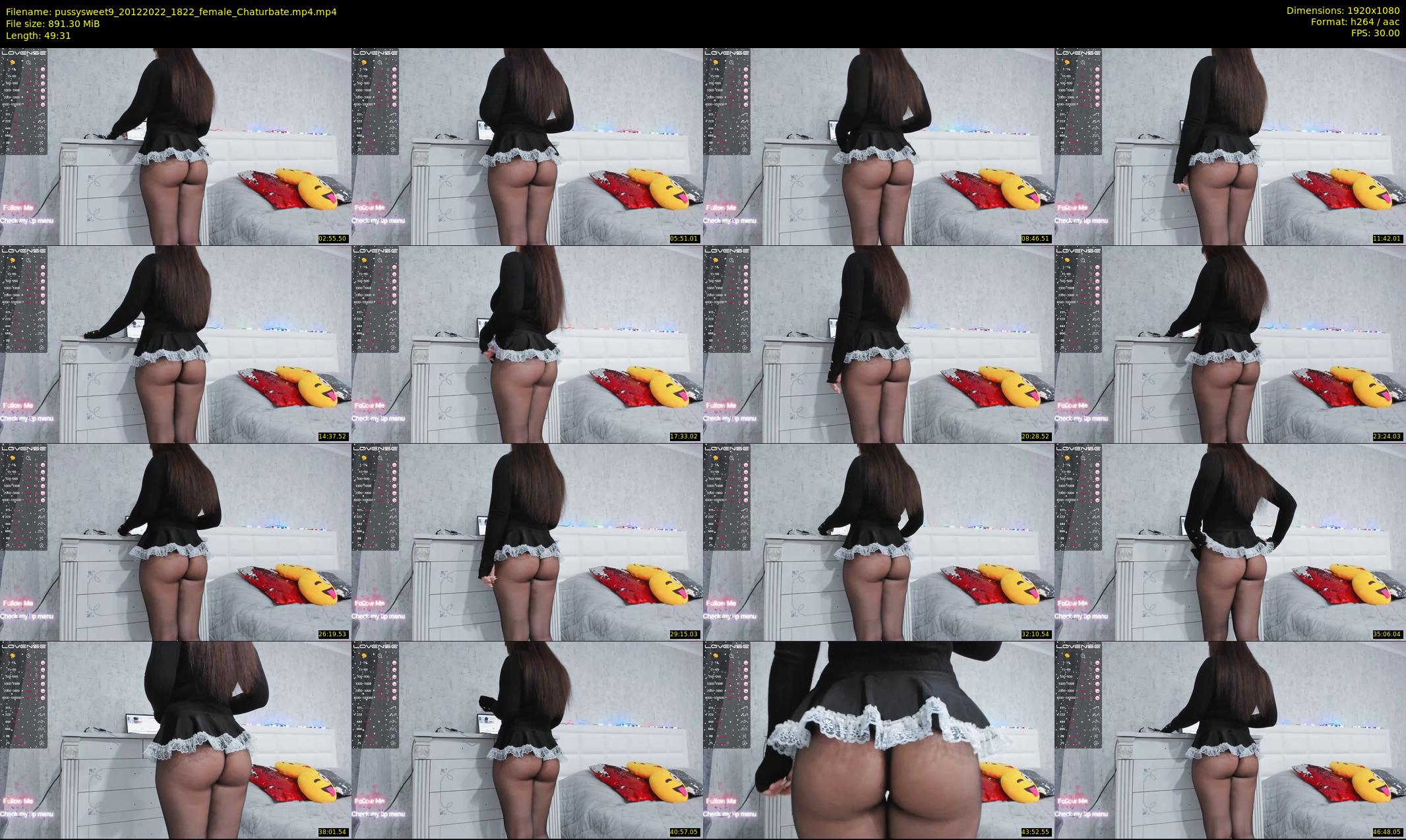 pussysweet9 — 50 minute Chaturbate female cam show recording, 1080p, Dec 20, 2022