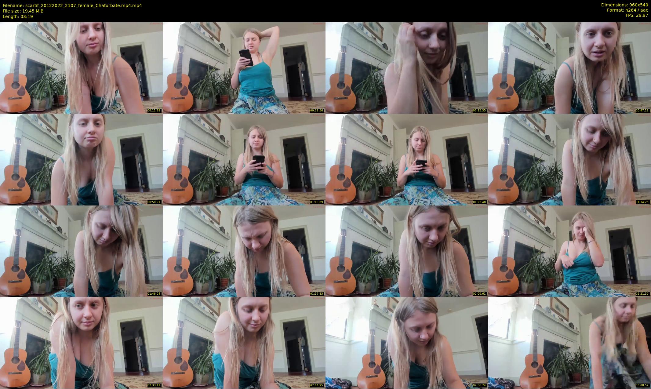 scartit — 4 minute Chaturbate female cam show recording, 480p, Dec 20, 2022