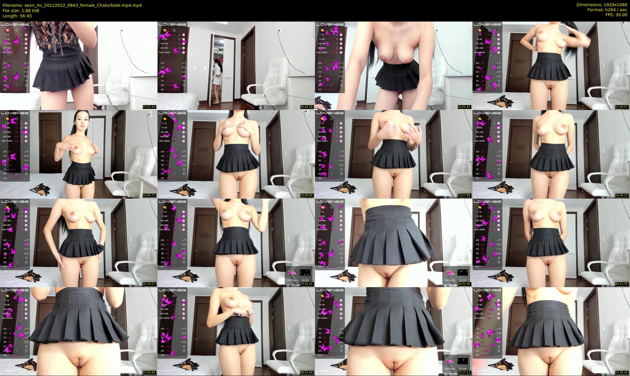 seon_mi — 57 minute Chaturbate female cam show recording, 1080p, Dec 20, 2022