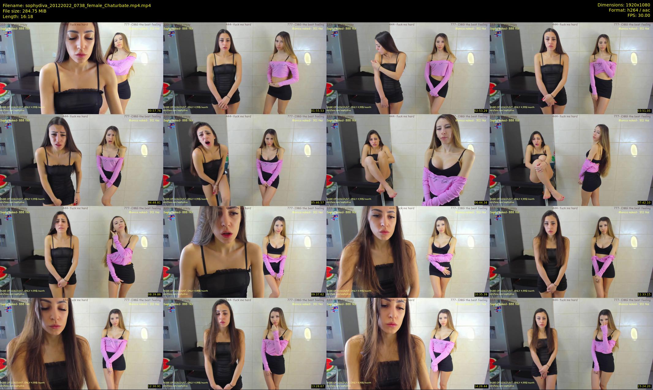 sophydiva — 17 minute Chaturbate female cam show recording, 1080p, Dec 20, 2022