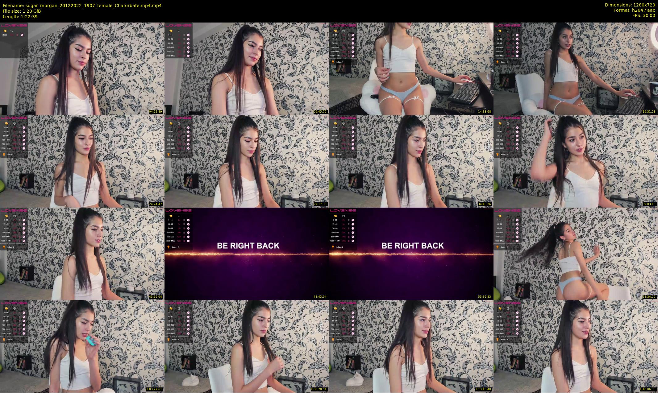 sugar_morgan — 83 minute Chaturbate female cam show recording, 720p, Dec 20, 2022