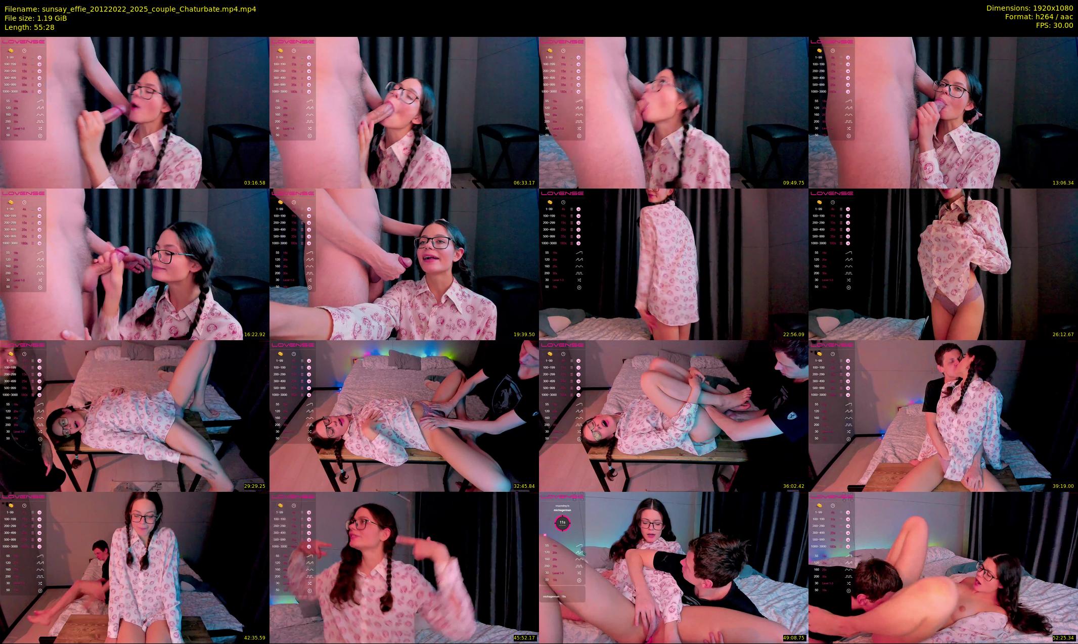 sunsay_effie — 56 minute Chaturbate couple cam show recording, 1080p, Dec 20, 2022