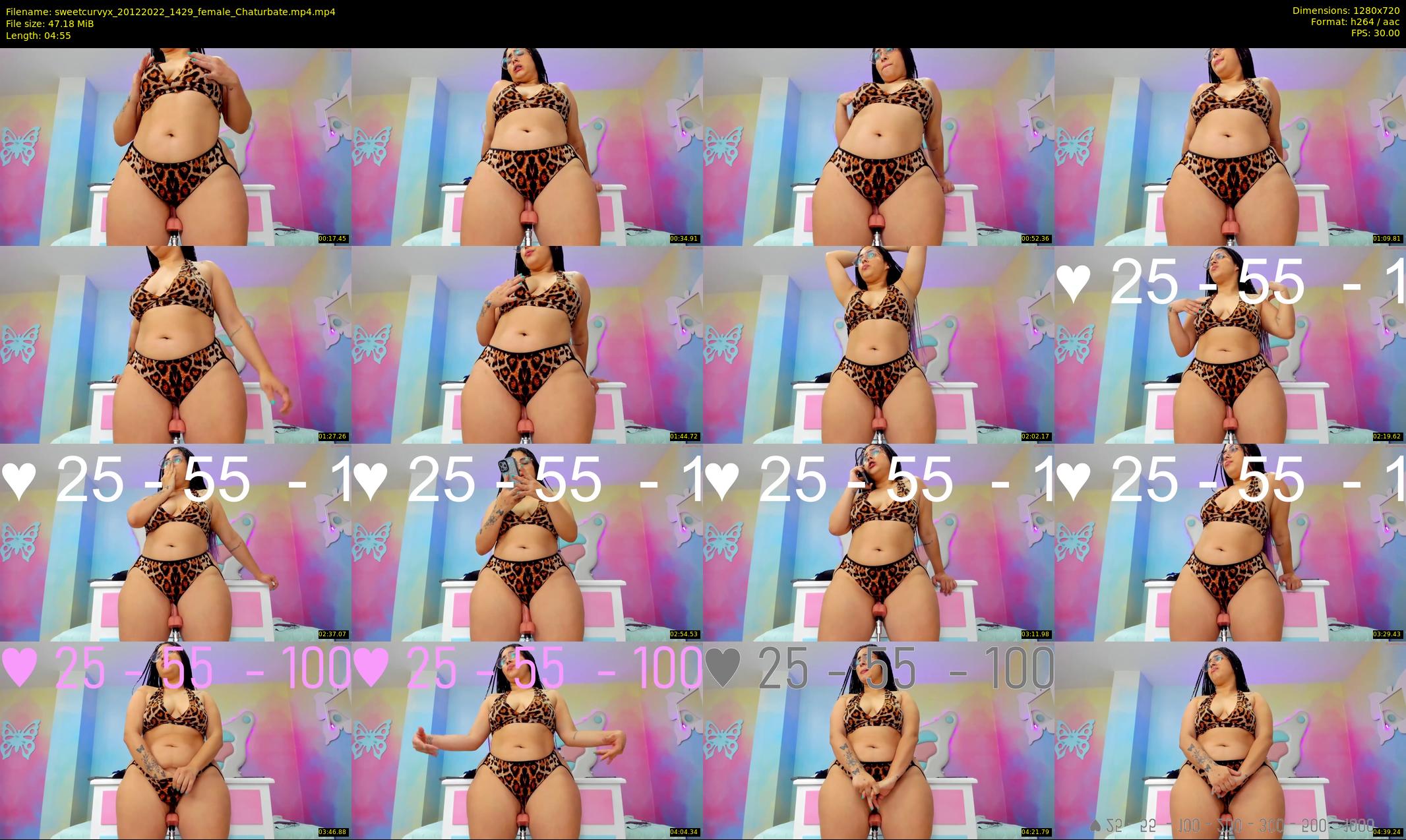 sweetcurvyx — 5 minute Chaturbate couple cam show recording, 720p, Dec 20, 2022