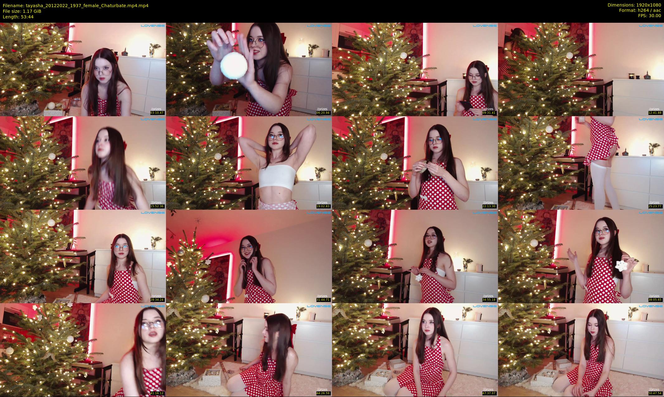 tayasha — 54 minute Chaturbate female cam show recording, 1080p, Dec 20, 2022