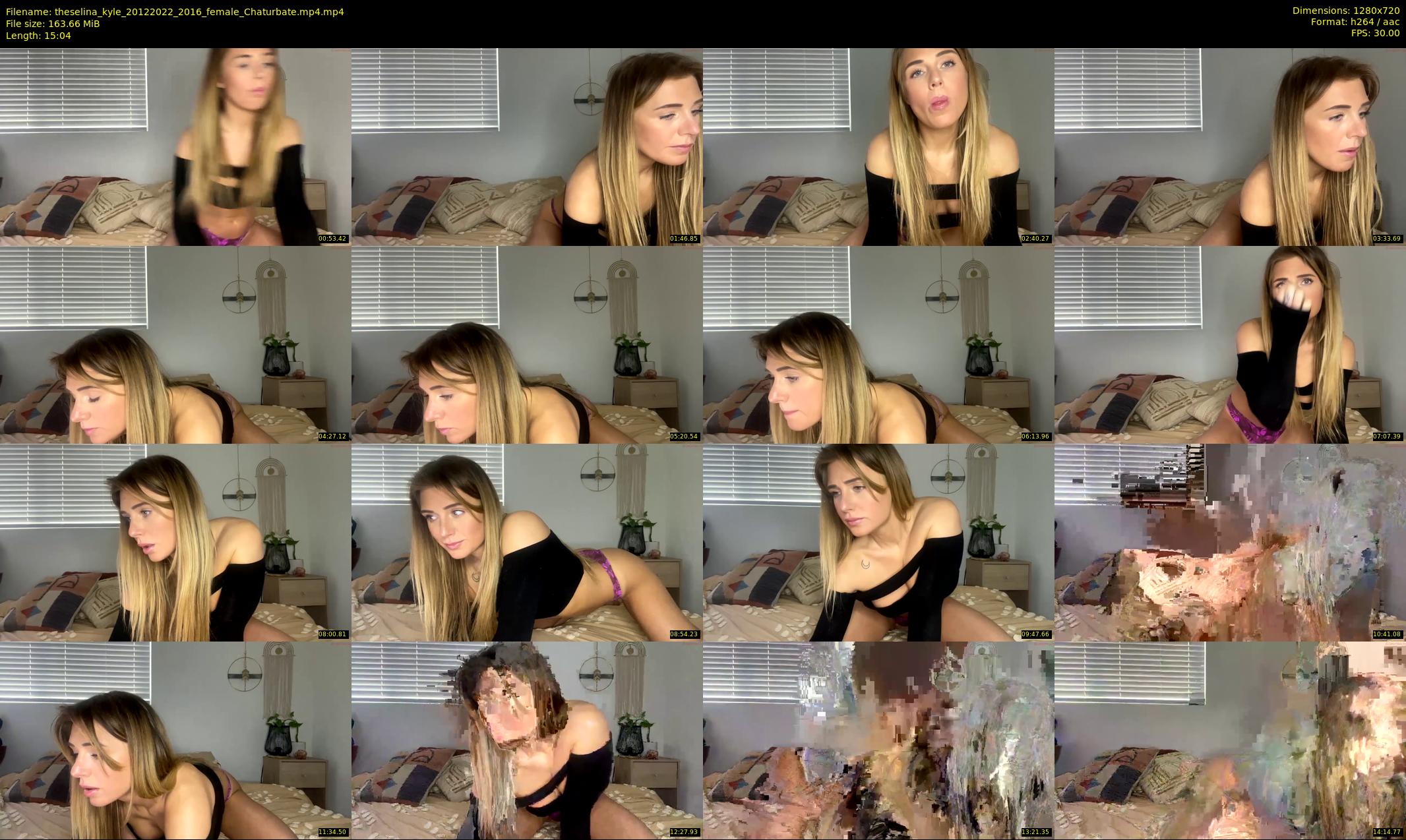 theselina_kyle — 16 minute Chaturbate female cam show recording, 720p, Dec 20, 2022