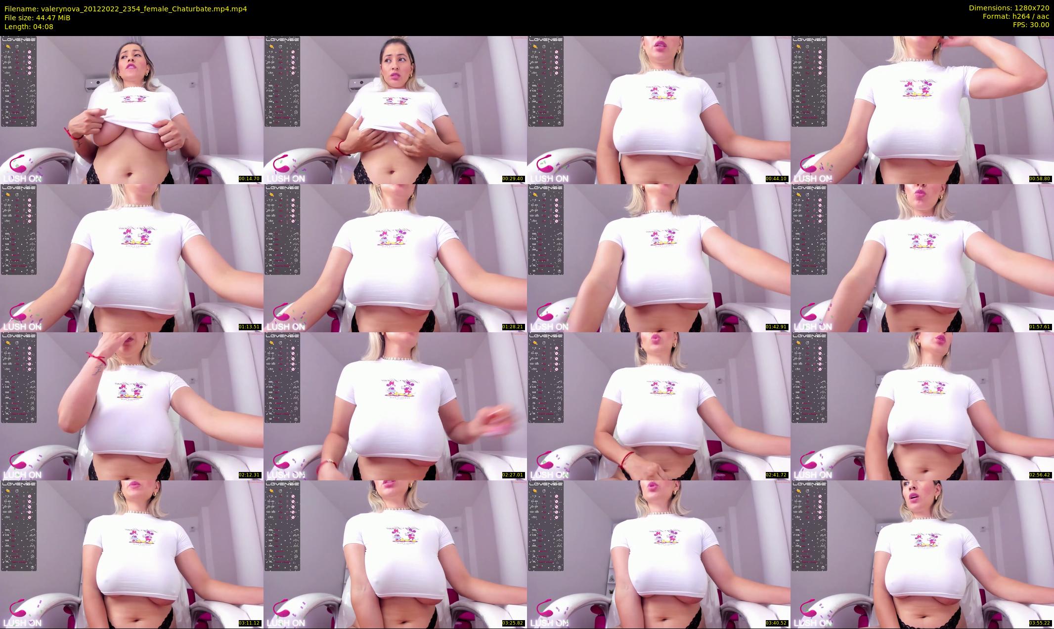 valerynova — 5 minute Chaturbate female cam show recording, 720p, Dec 20, 2022