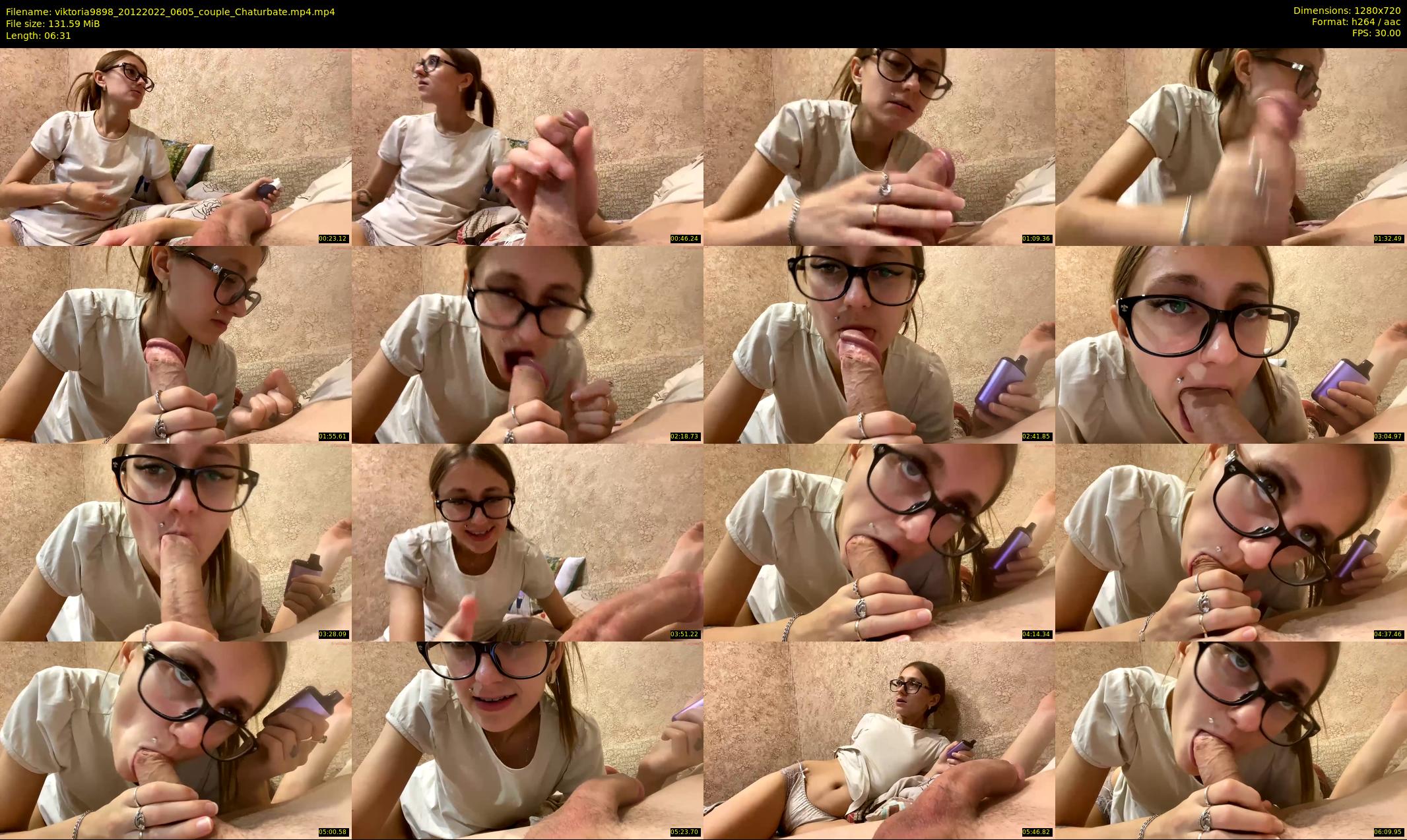 viktoria9898 — 7 minute Chaturbate couple cam show recording, 720p, Dec 20, 2022