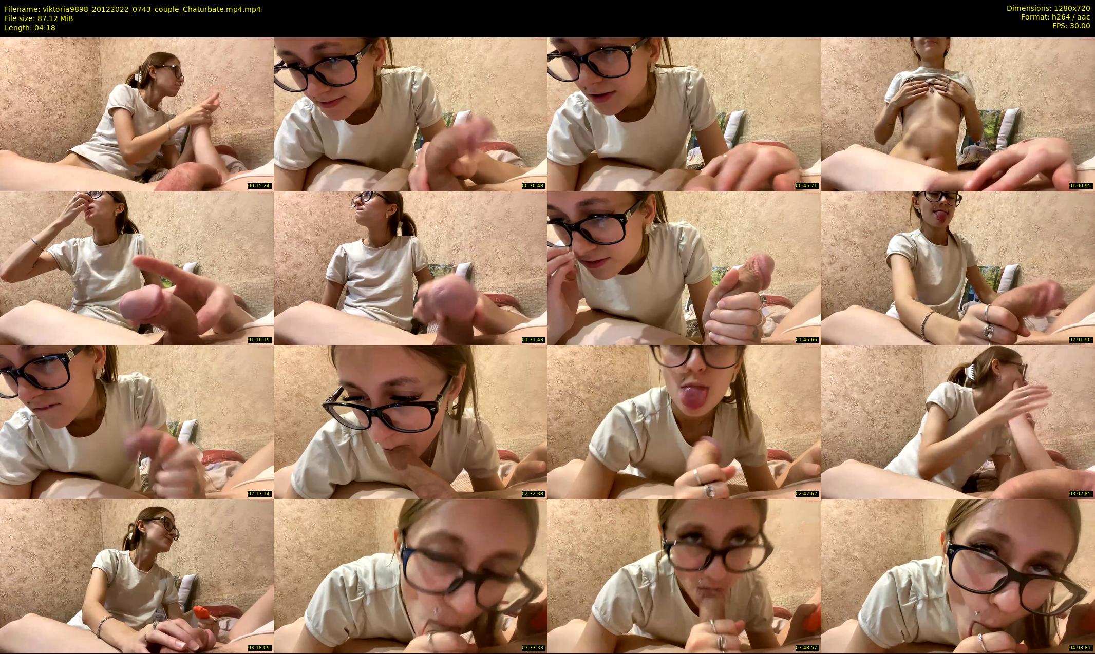 viktoria9898 — 5 minute Chaturbate couple cam show recording, 720p, Dec 20, 2022