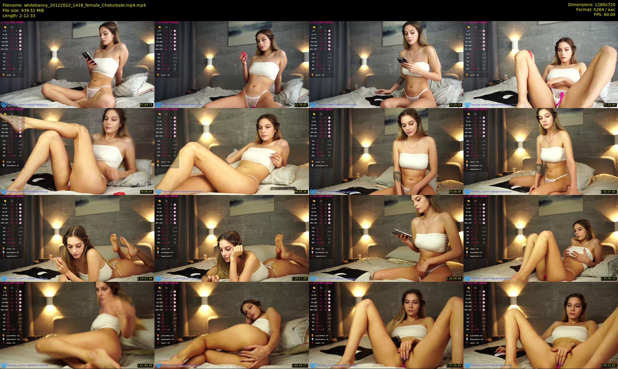 whitebanny — 133 minute Chaturbate couple cam show recording, 720p, Dec 20, 2022