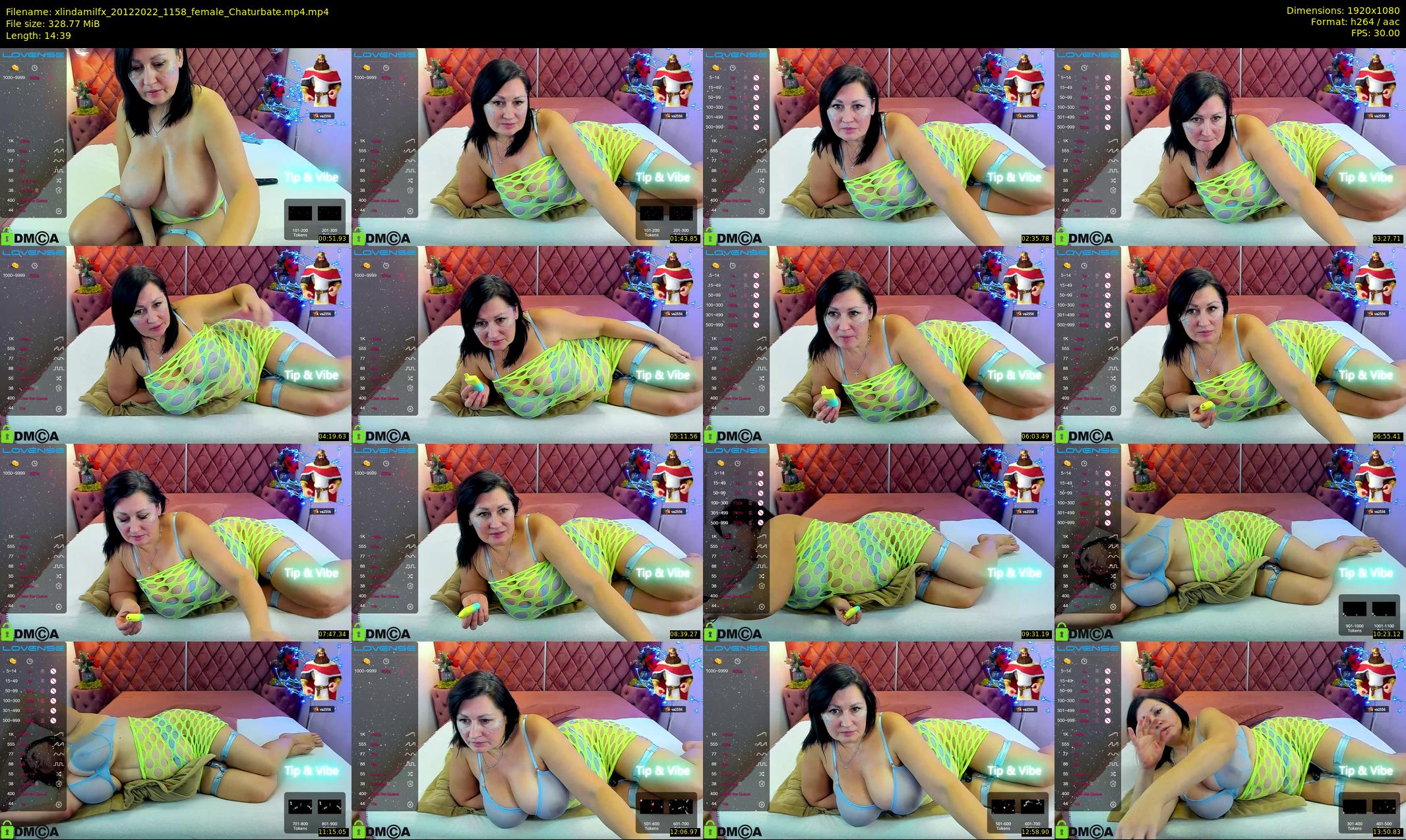 xlindamilfx — 15 minute Chaturbate female cam show recording, 1080p, Dec 20, 2022