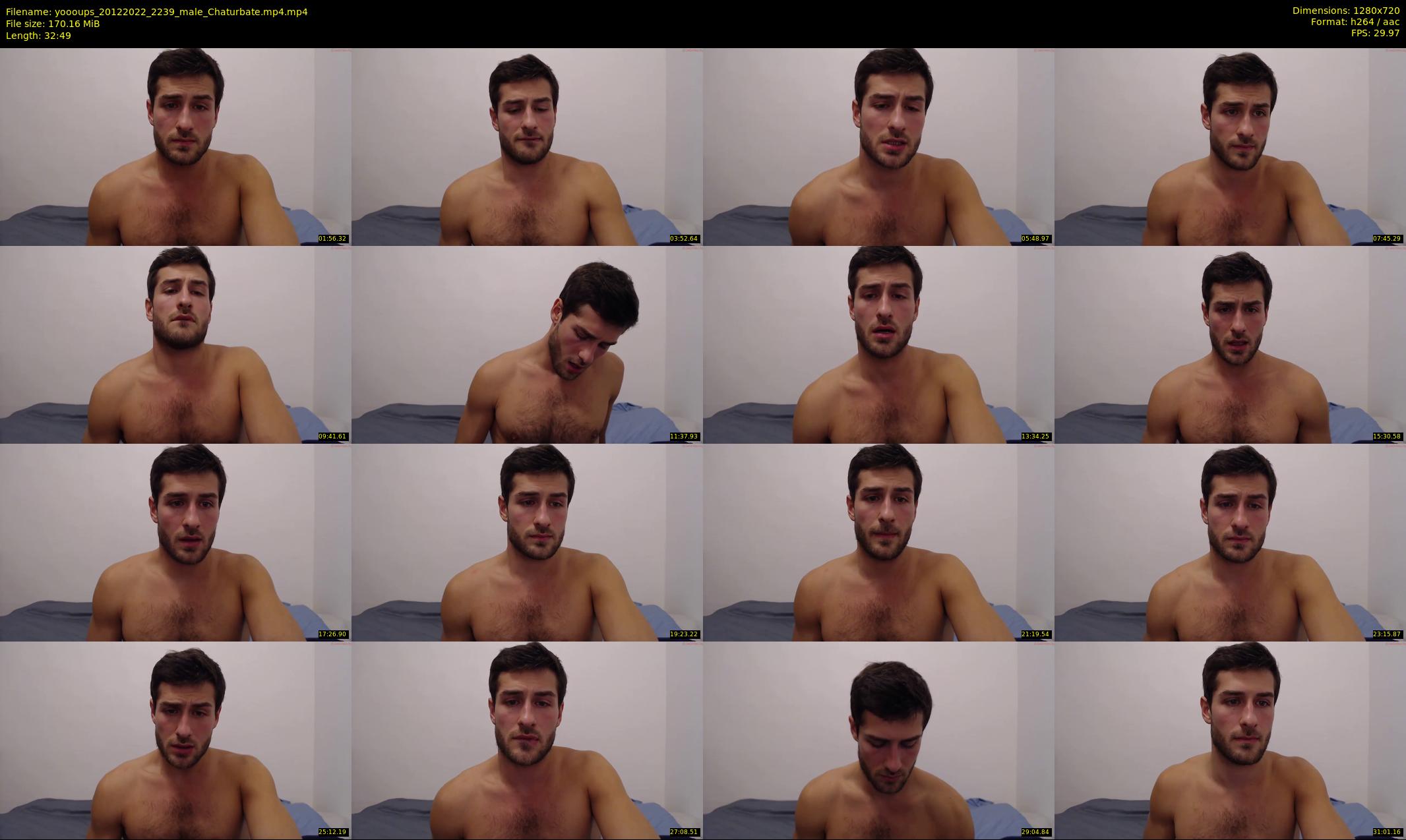 yoooups — 33 minute Chaturbate male cam show recording, 720p, Dec 20, 2022