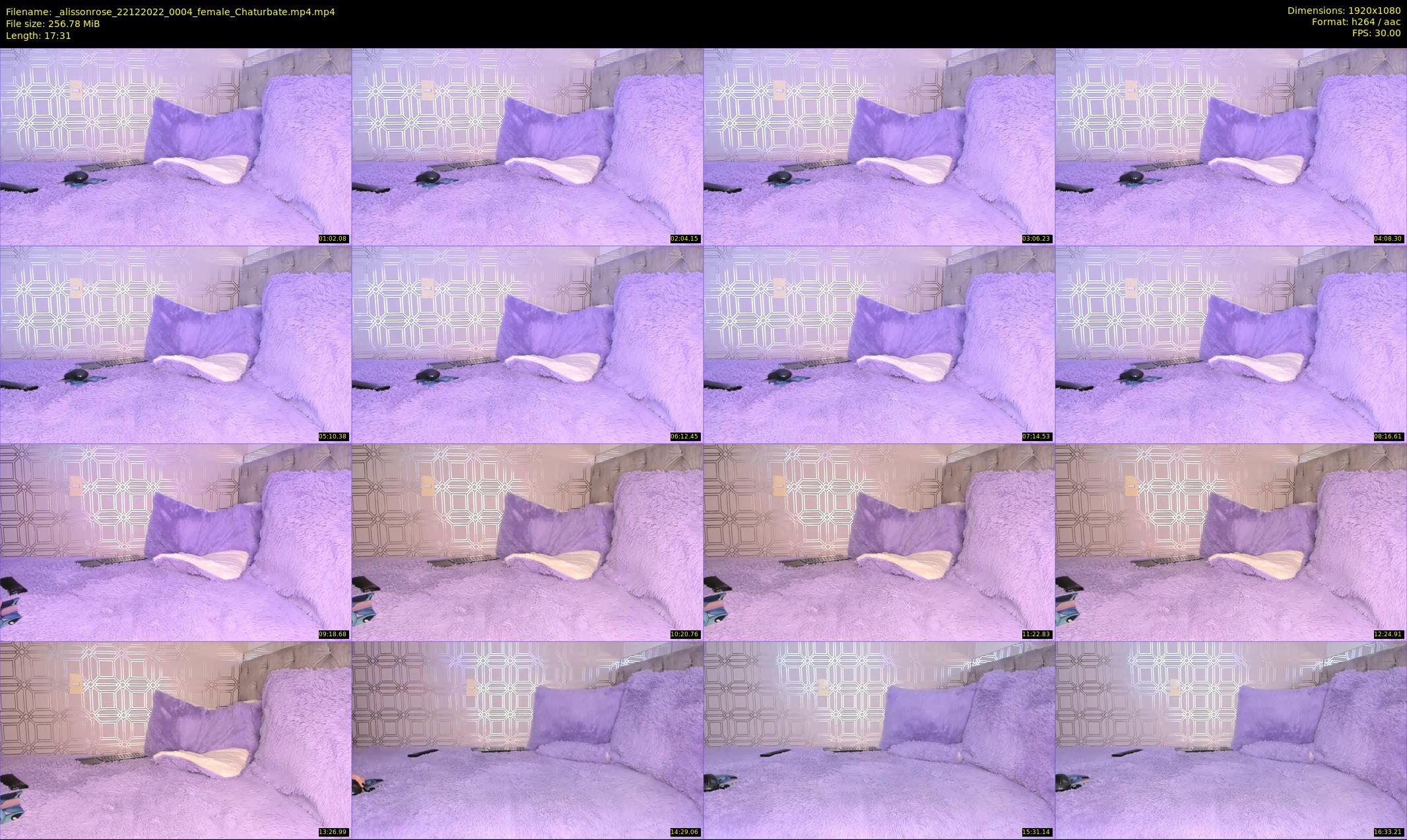 _alissonrose — 18 minute Chaturbate female cam show recording, 1080p, Dec 22, 2022