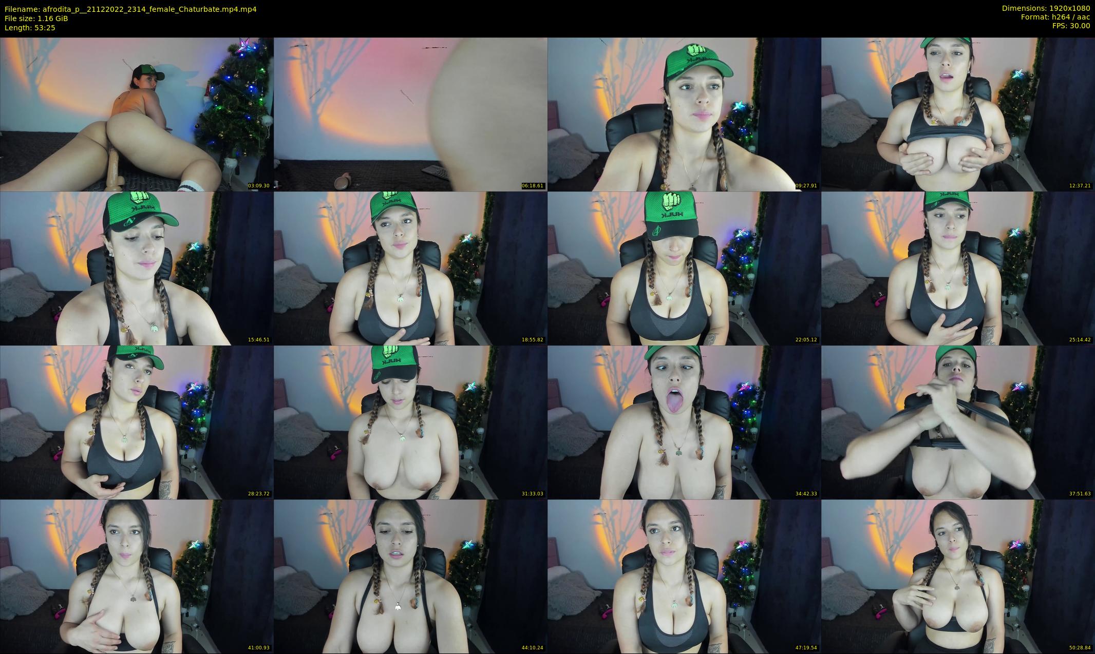 afrodita_p_ — 54 minute Chaturbate female cam show recording, 1080p, Dec 21, 2022