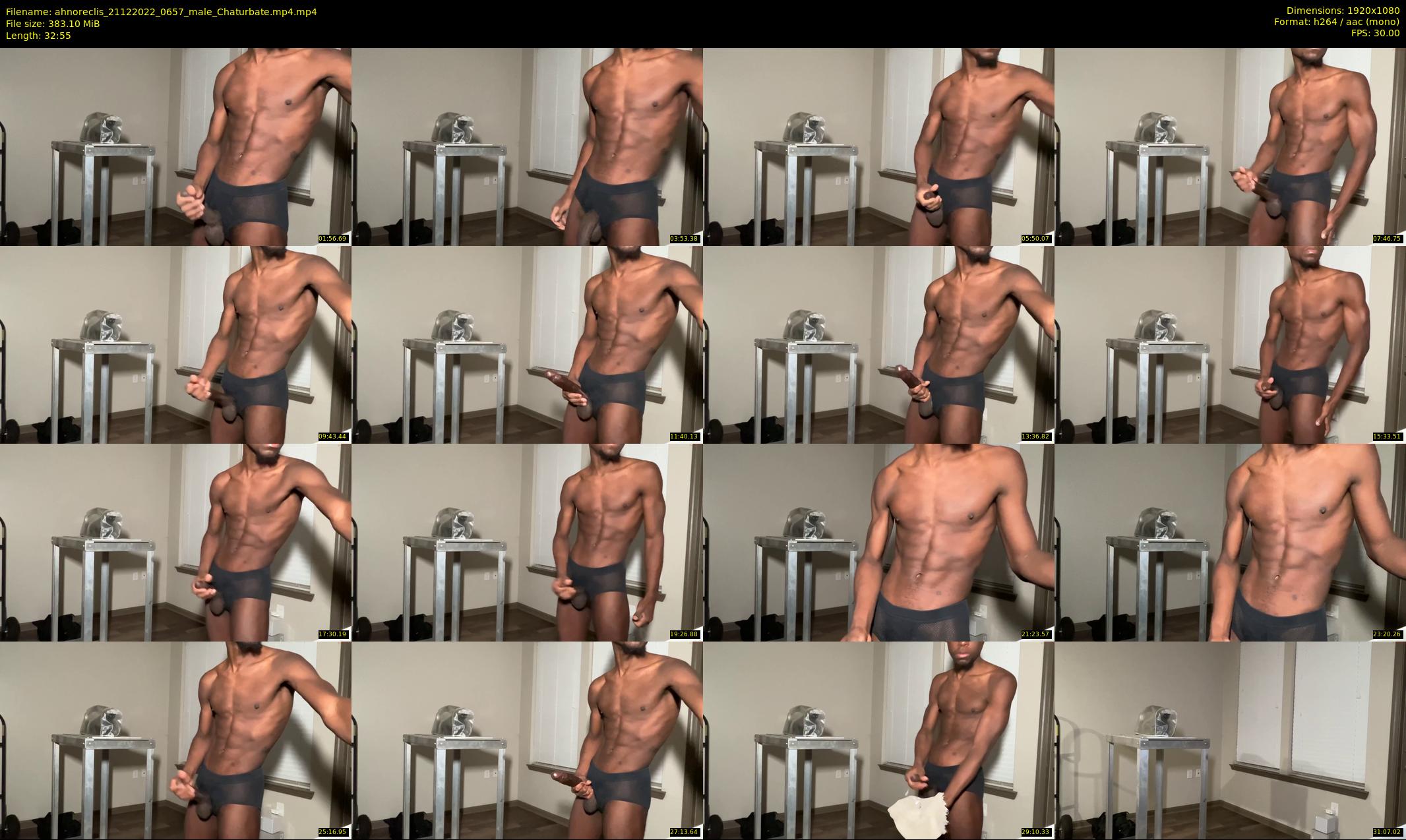 ahnoreclis — 33 minute Chaturbate male cam show recording, 1080p, Dec 21, 2022
