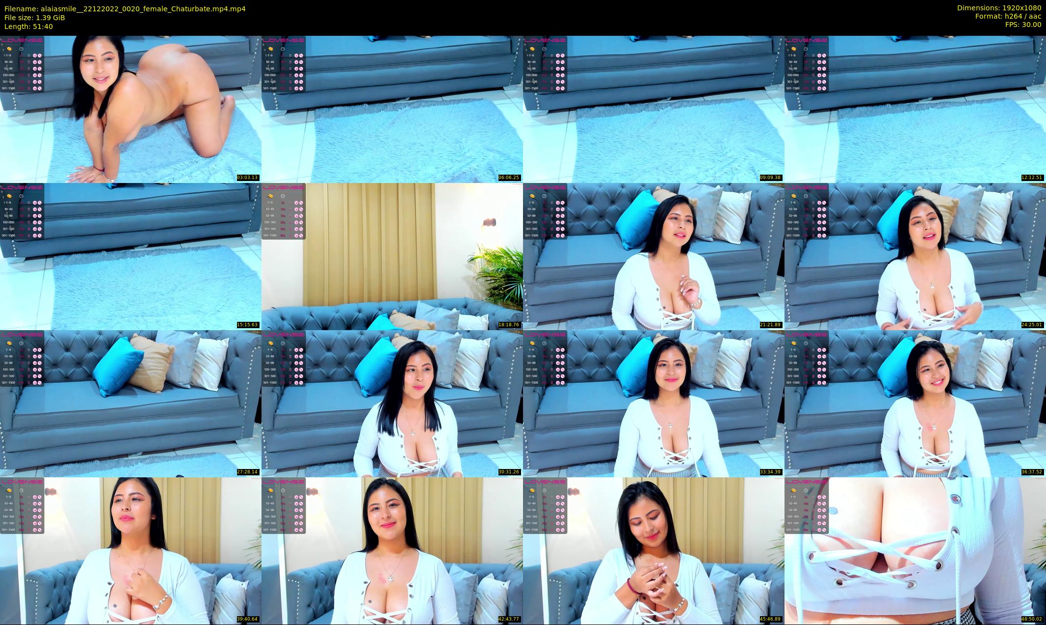 alaiasmile_ — 52 minute Chaturbate female cam show recording, 1080p, Dec 22, 2022