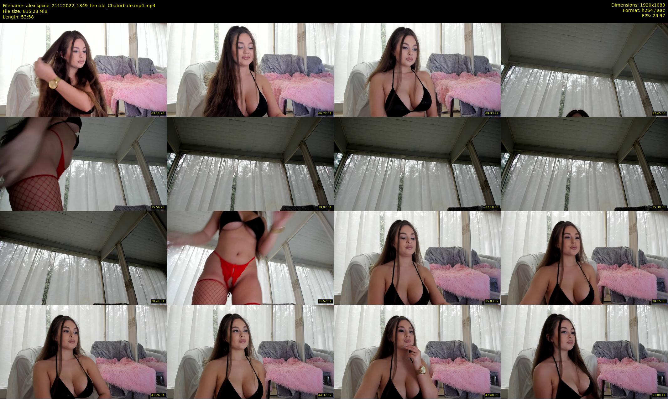 alexispixie — 54 minute Chaturbate female cam show recording, 1080p, Dec 21, 2022