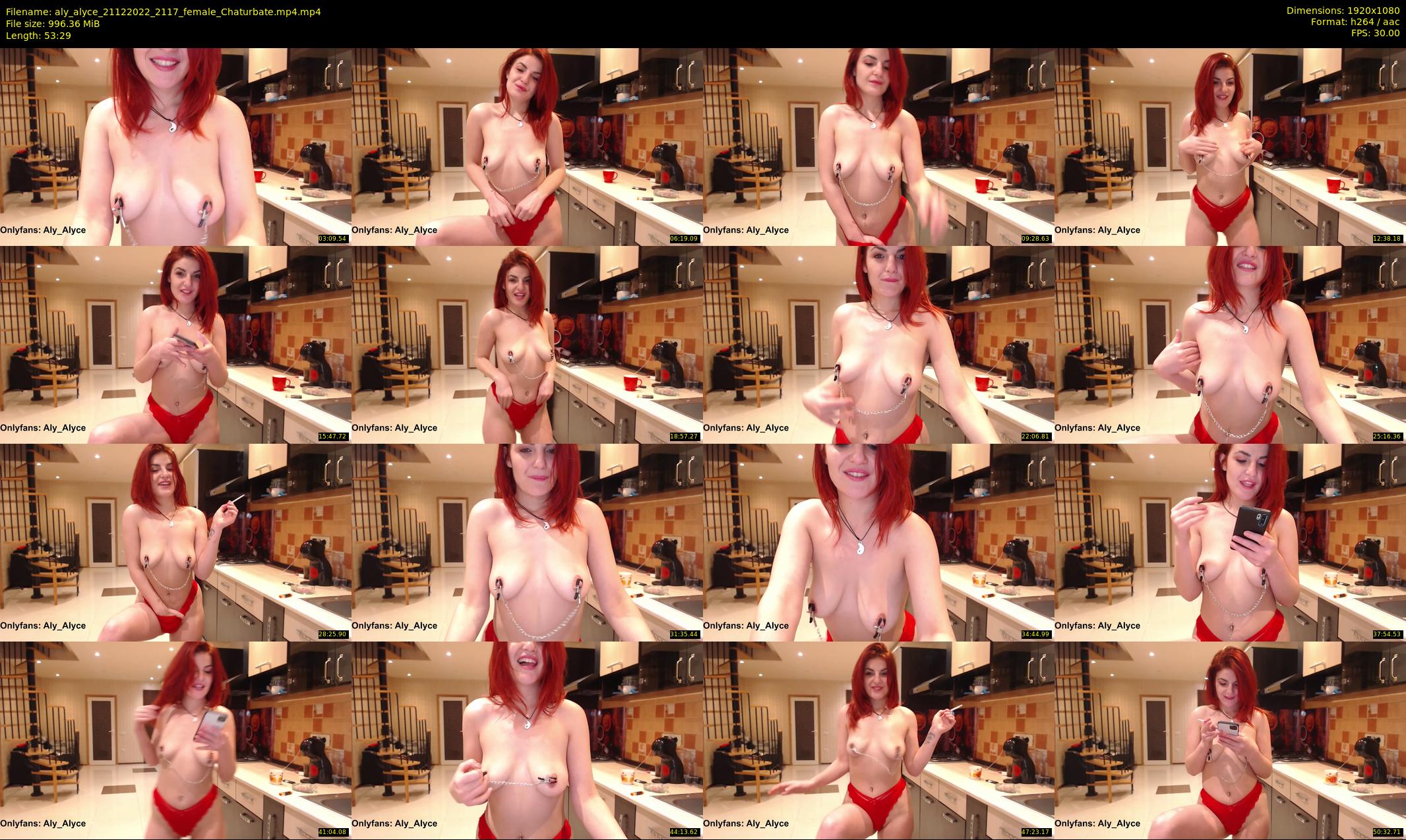 aly_alyce — 54 minute Chaturbate female cam show recording, 1080p, Dec 21, 2022
