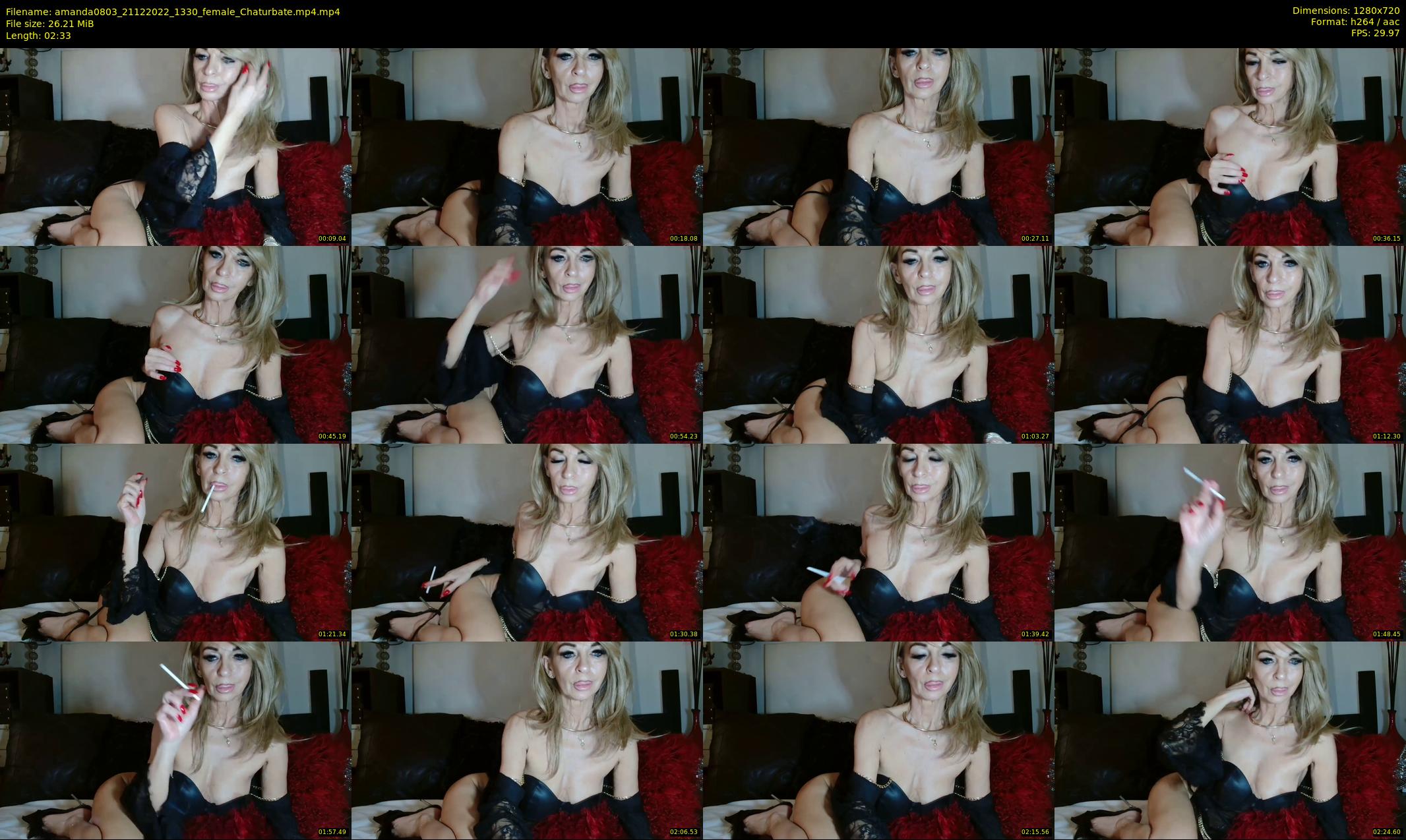 amanda0803 — 3 minute Chaturbate female cam show recording, 720p, Dec 21, 2022