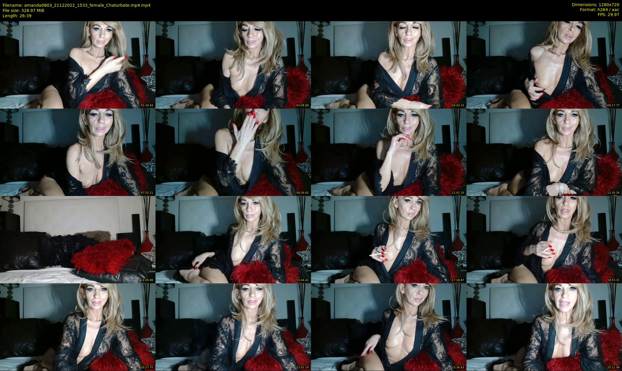 amanda0803 — 27 minute Chaturbate female cam show recording, 720p, Dec 21, 2022