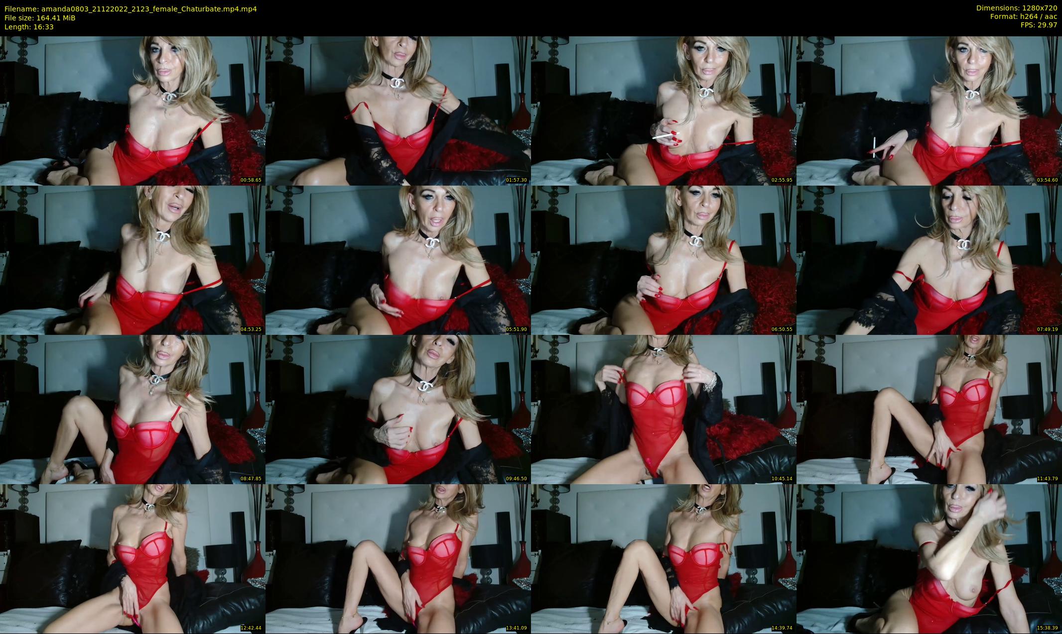 amanda0803 — 17 minute Chaturbate female cam show recording, 720p, Dec 21, 2022