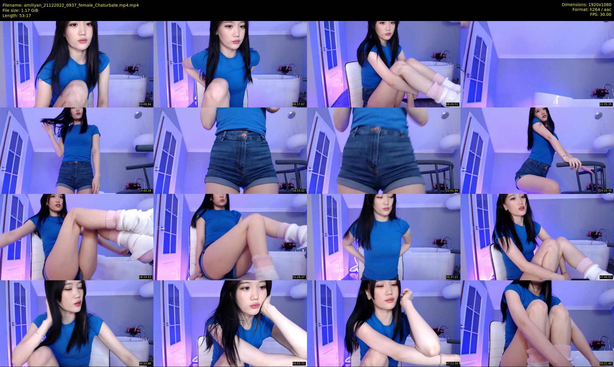 amiliyan — 54 minute Chaturbate female cam show recording, 1080p, Dec 21, 2022