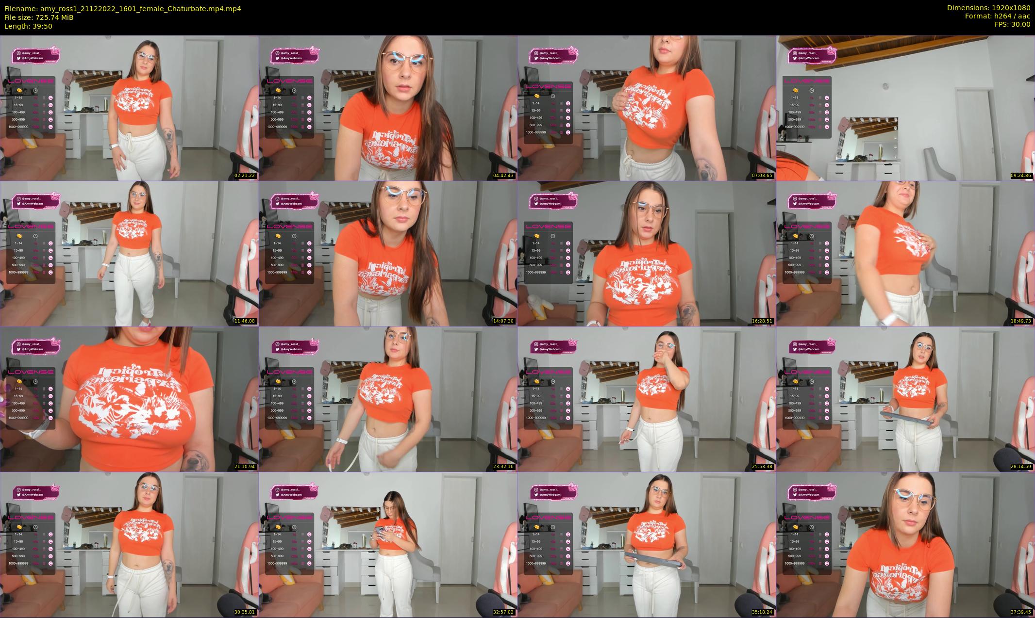 amy_ross1 — 40 minute Chaturbate female cam show recording, 1080p, Dec 21, 2022