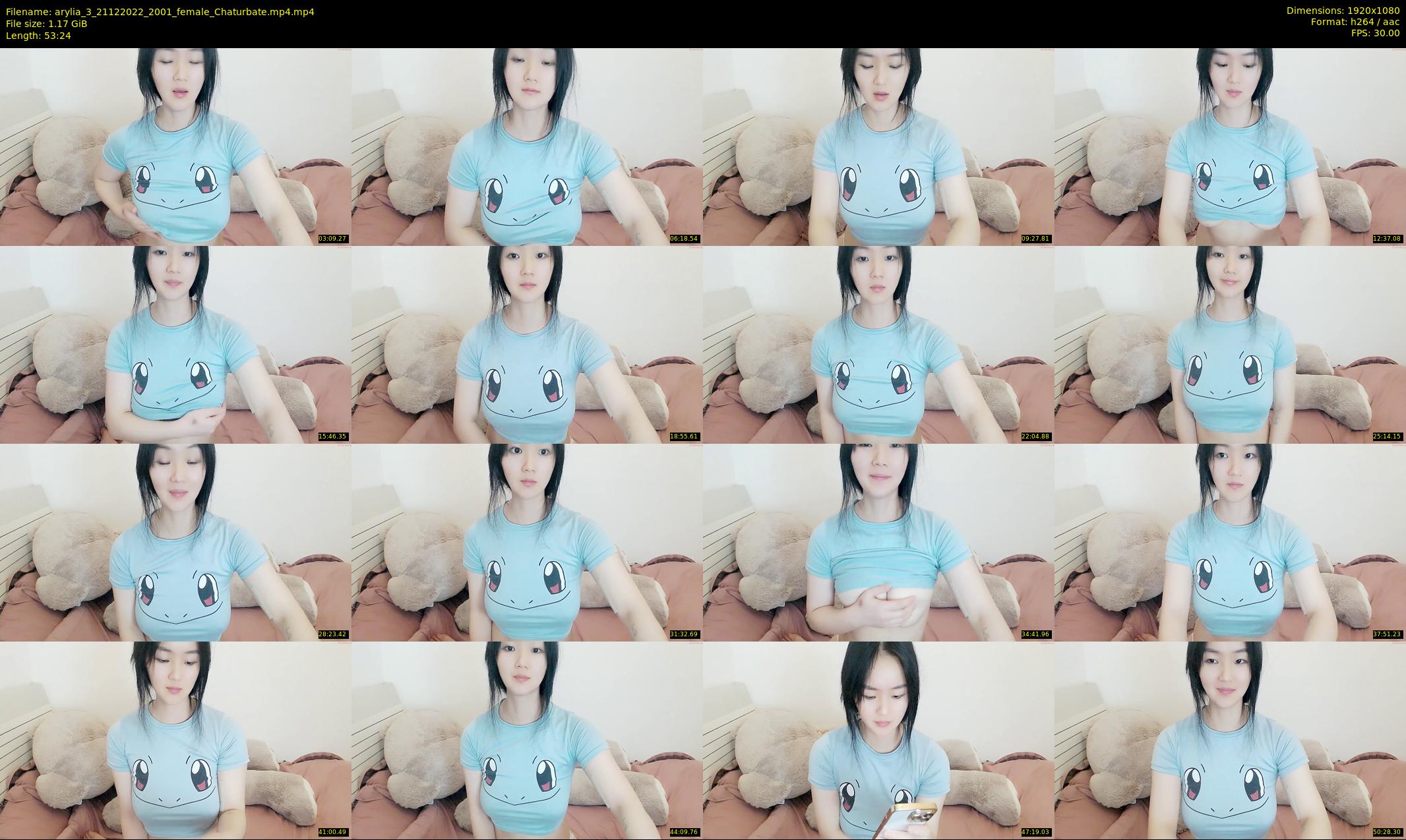 arylia_3 — 54 minute Chaturbate female cam show recording, 1080p, Dec 21, 2022