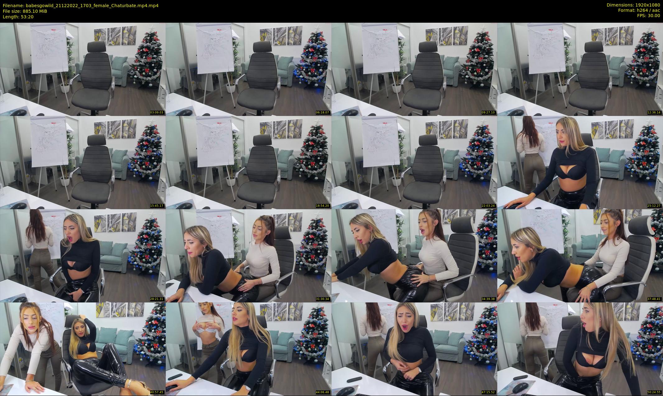 babesgowild — 54 minute Chaturbate couple cam show recording, 1080p, Dec 21, 2022