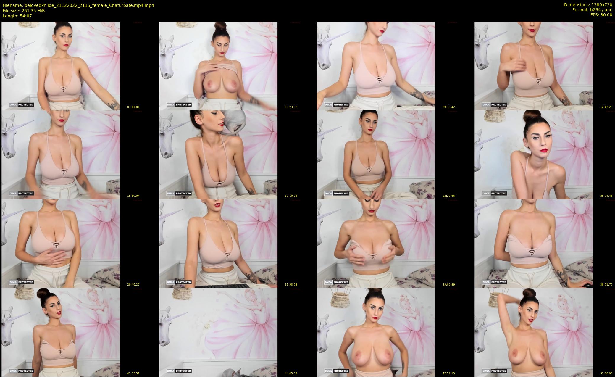 belovedkhlloe — 55 minute Chaturbate female cam show recording, 720p, Dec 21, 2022