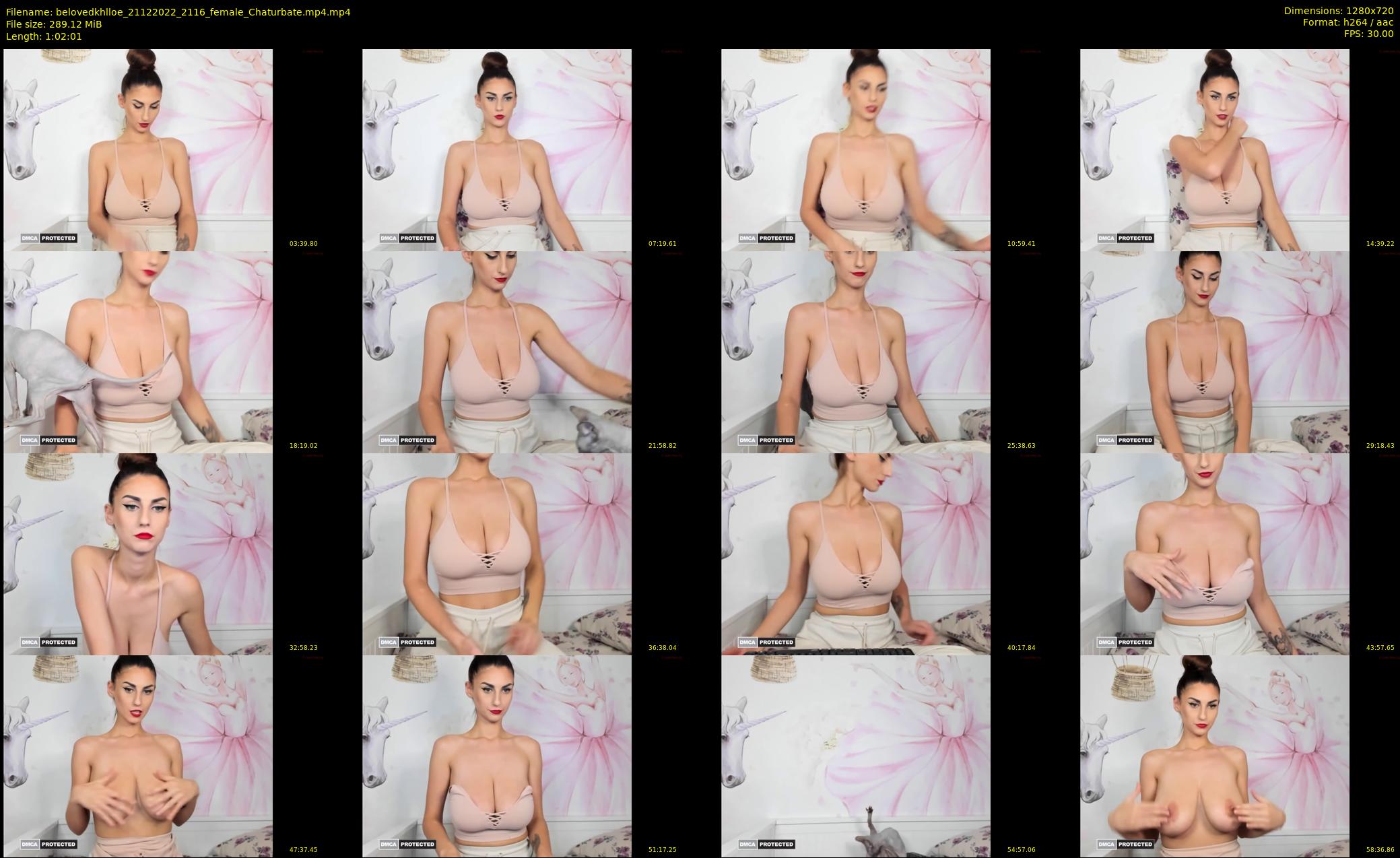 belovedkhlloe — 63 minute Chaturbate female cam show recording, 720p, Dec 21, 2022