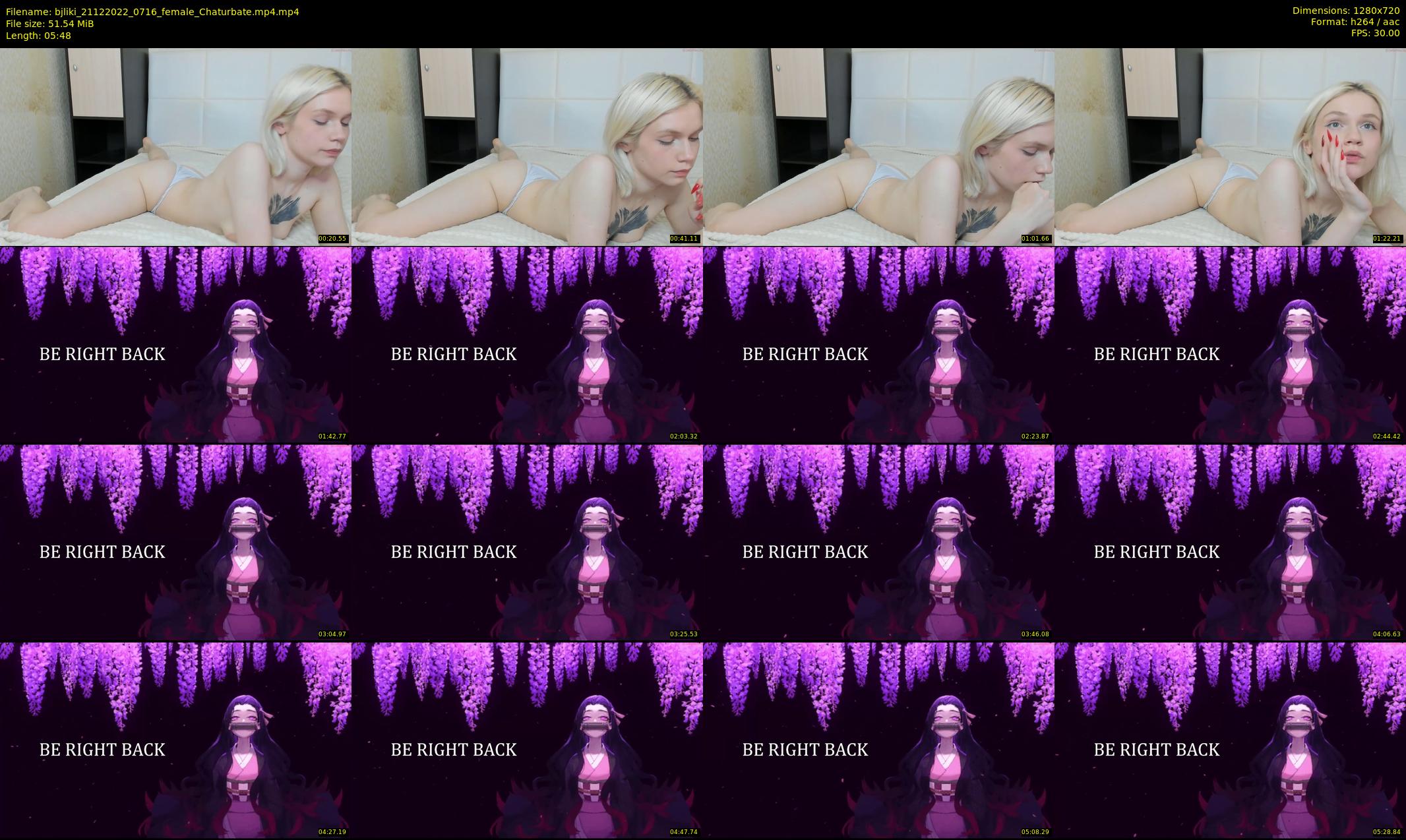 bjliki — 6 minute Chaturbate couple cam show recording, 720p, Dec 21, 2022