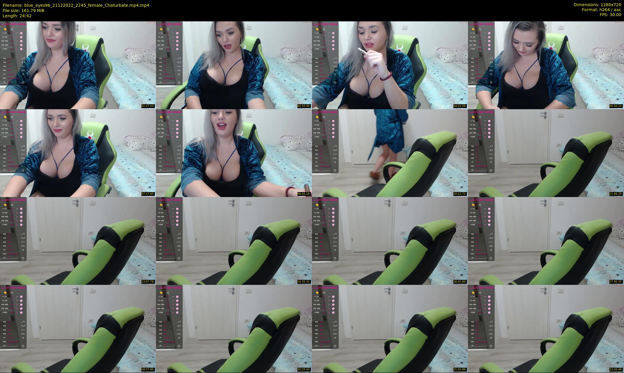 blue_eyes96 — 25 minute Chaturbate female cam show recording, 720p, Dec 21, 2022