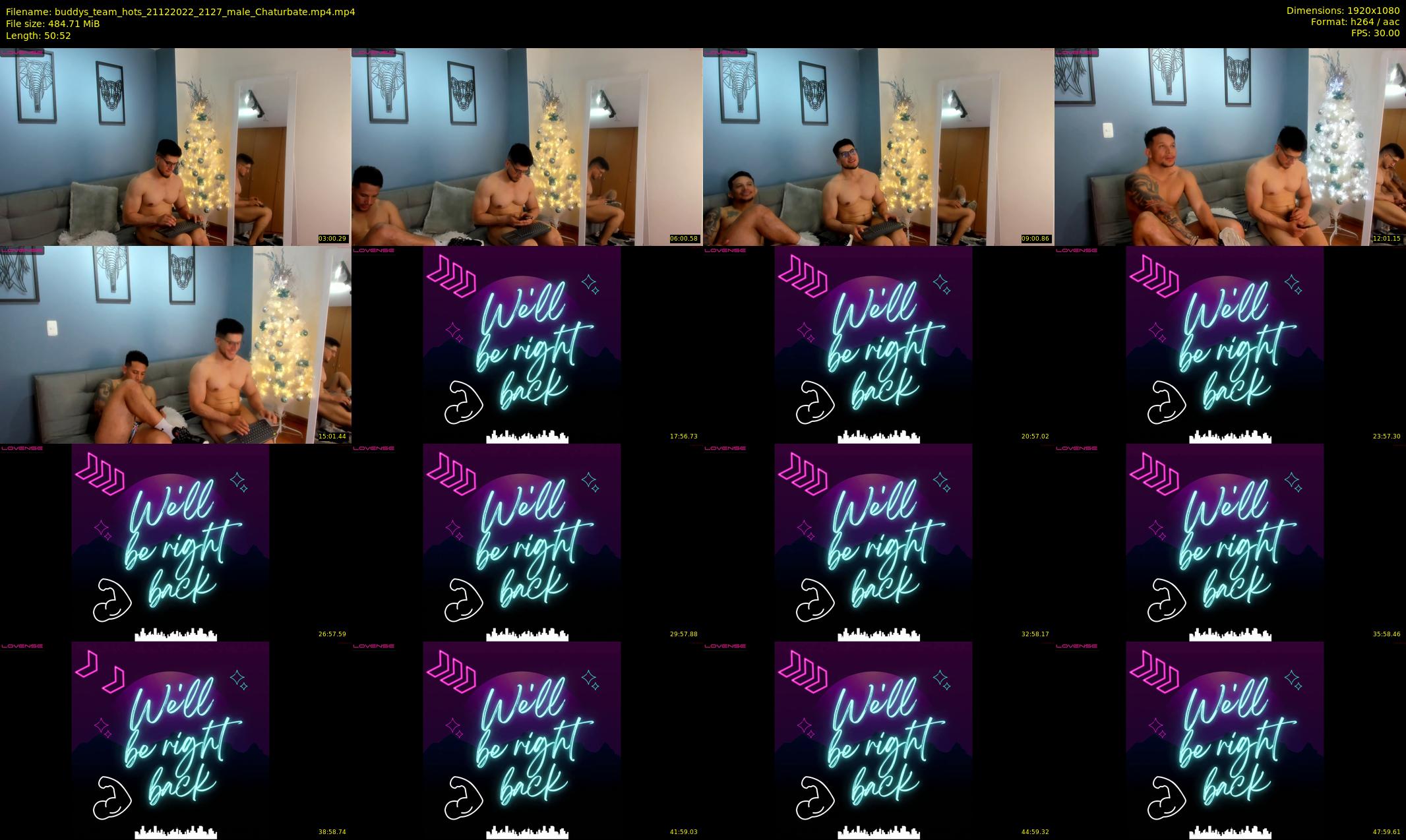 buddys_team_hots — 51 minute Chaturbate couple cam show recording, 1080p, Dec 21, 2022