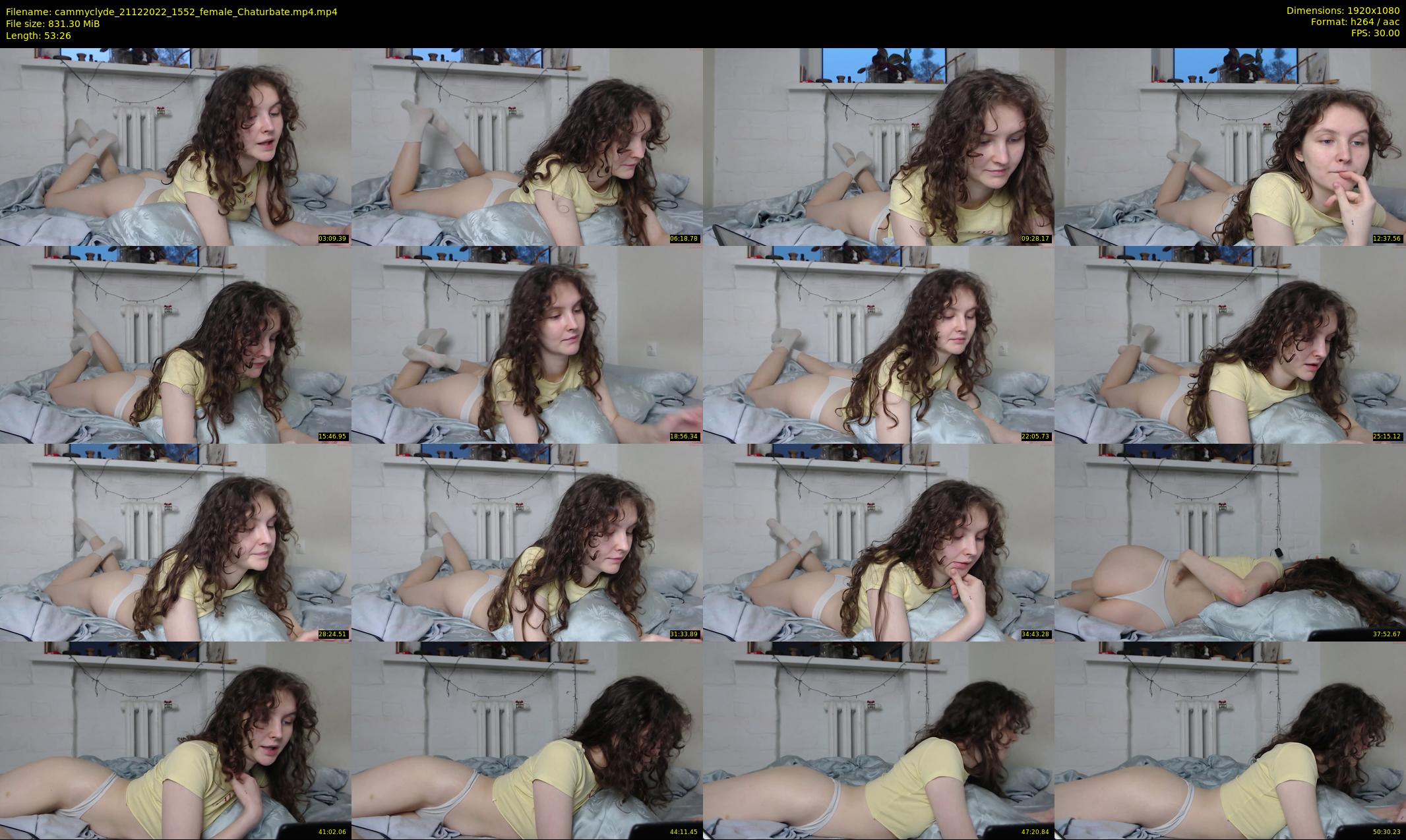 cammyclyde — 54 minute Chaturbate female cam show recording, 1080p, Dec 21, 2022