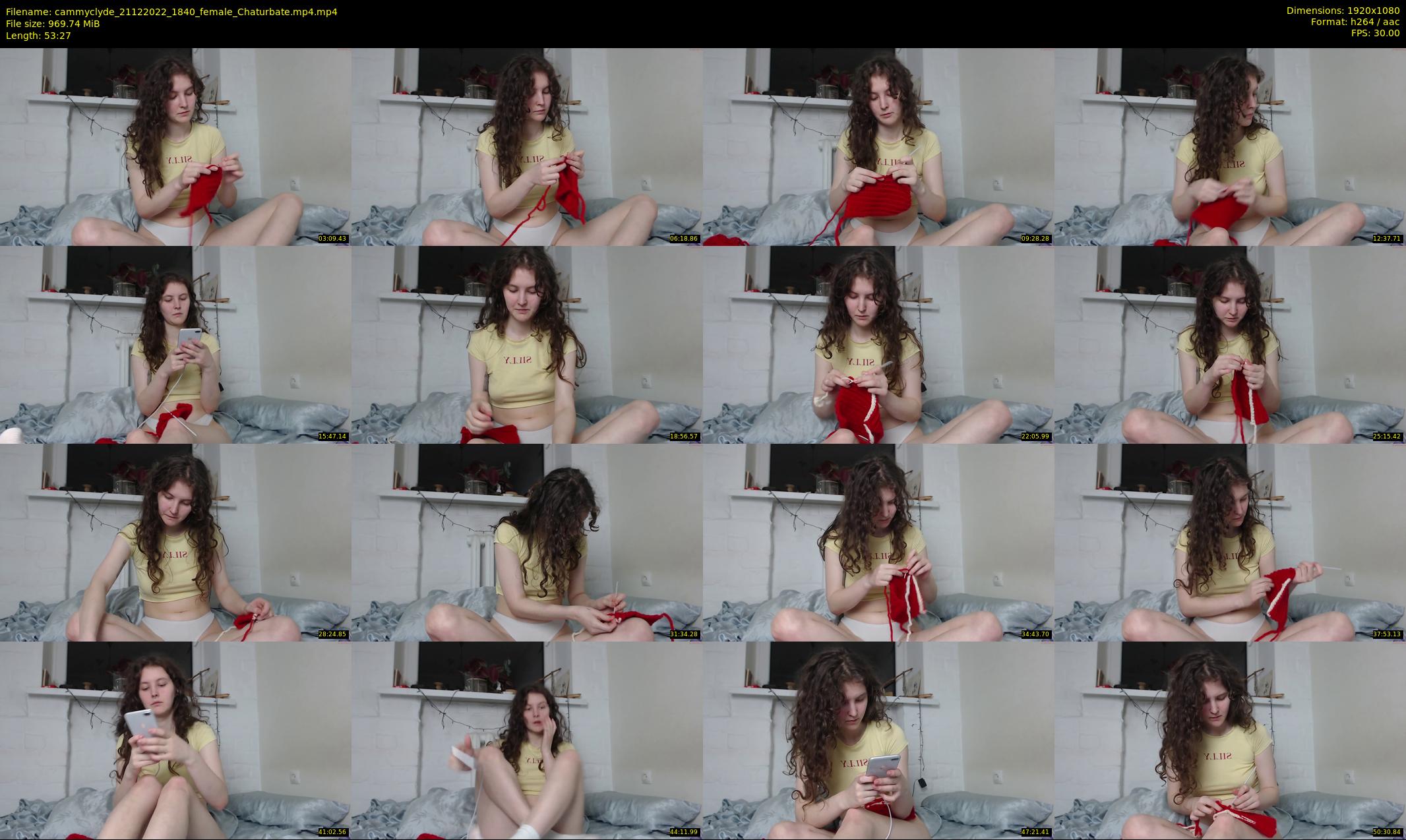 cammyclyde — 54 minute Chaturbate female cam show recording, 1080p, Dec 21, 2022