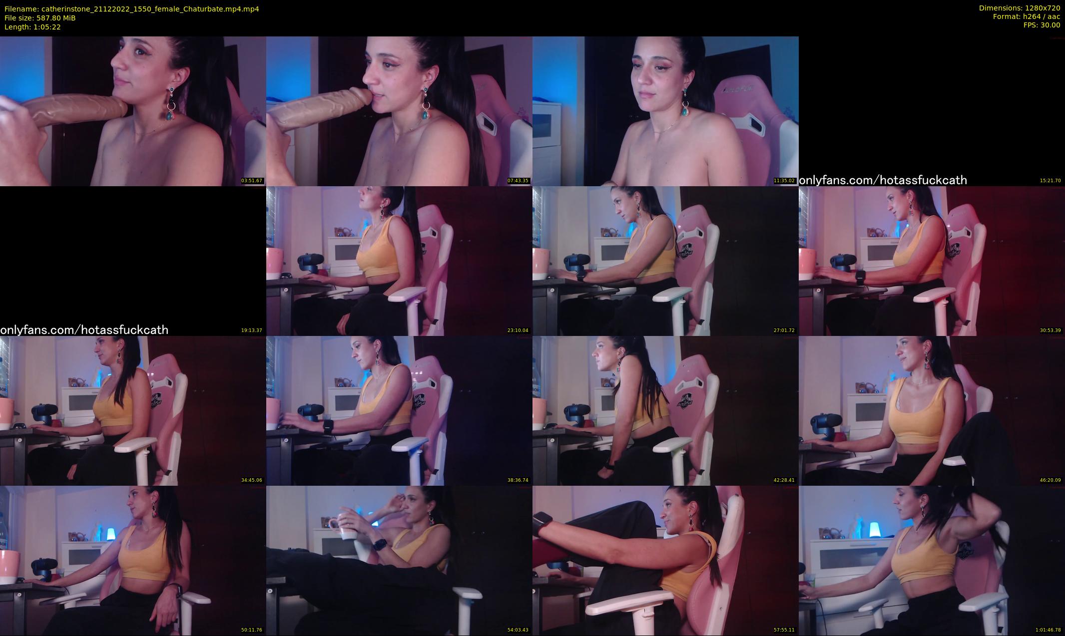 catherinstone — 66 minute Chaturbate female cam show recording, 720p, Dec 21, 2022