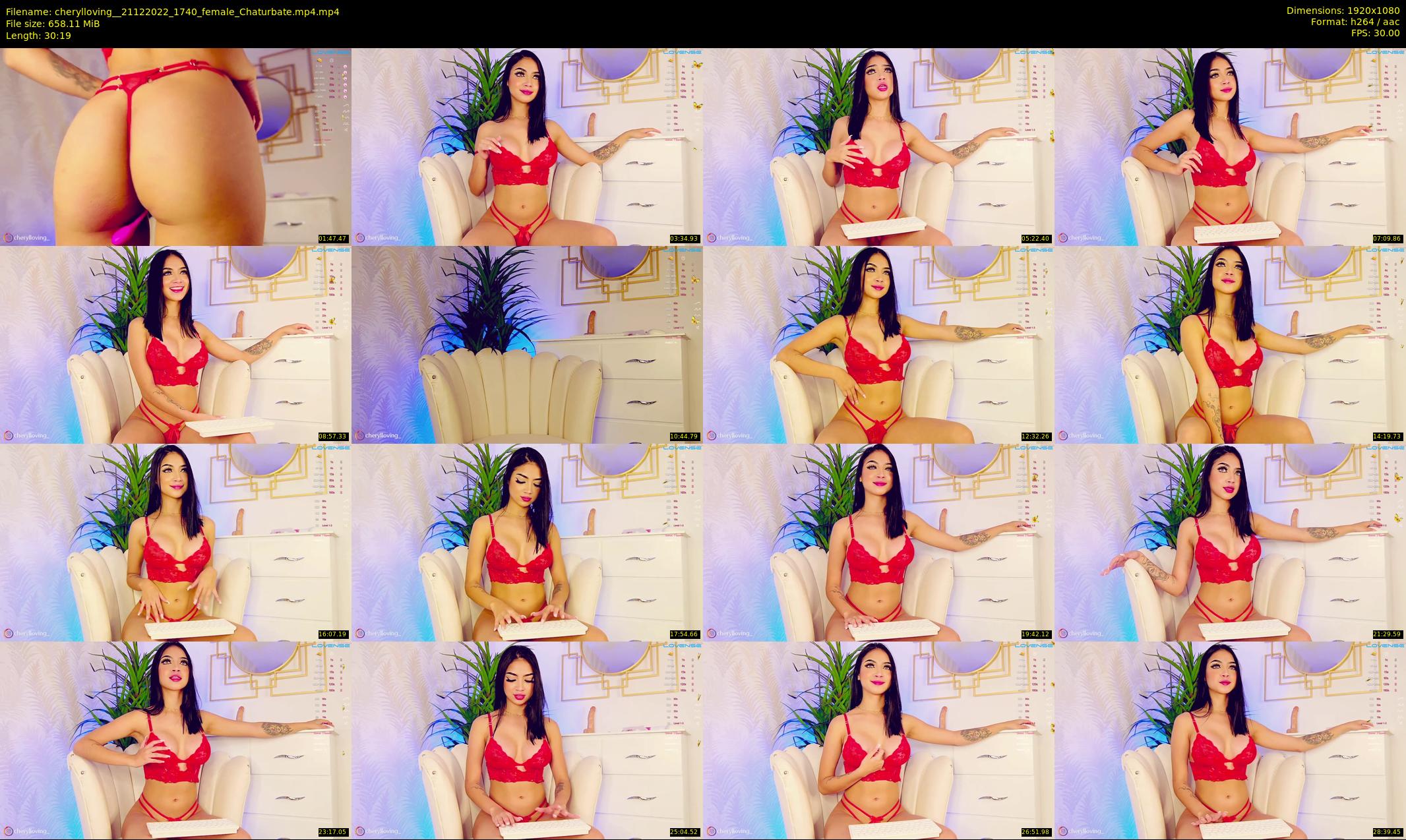 cherylloving_ — 31 minute Chaturbate female cam show recording, 1080p, Dec 21, 2022